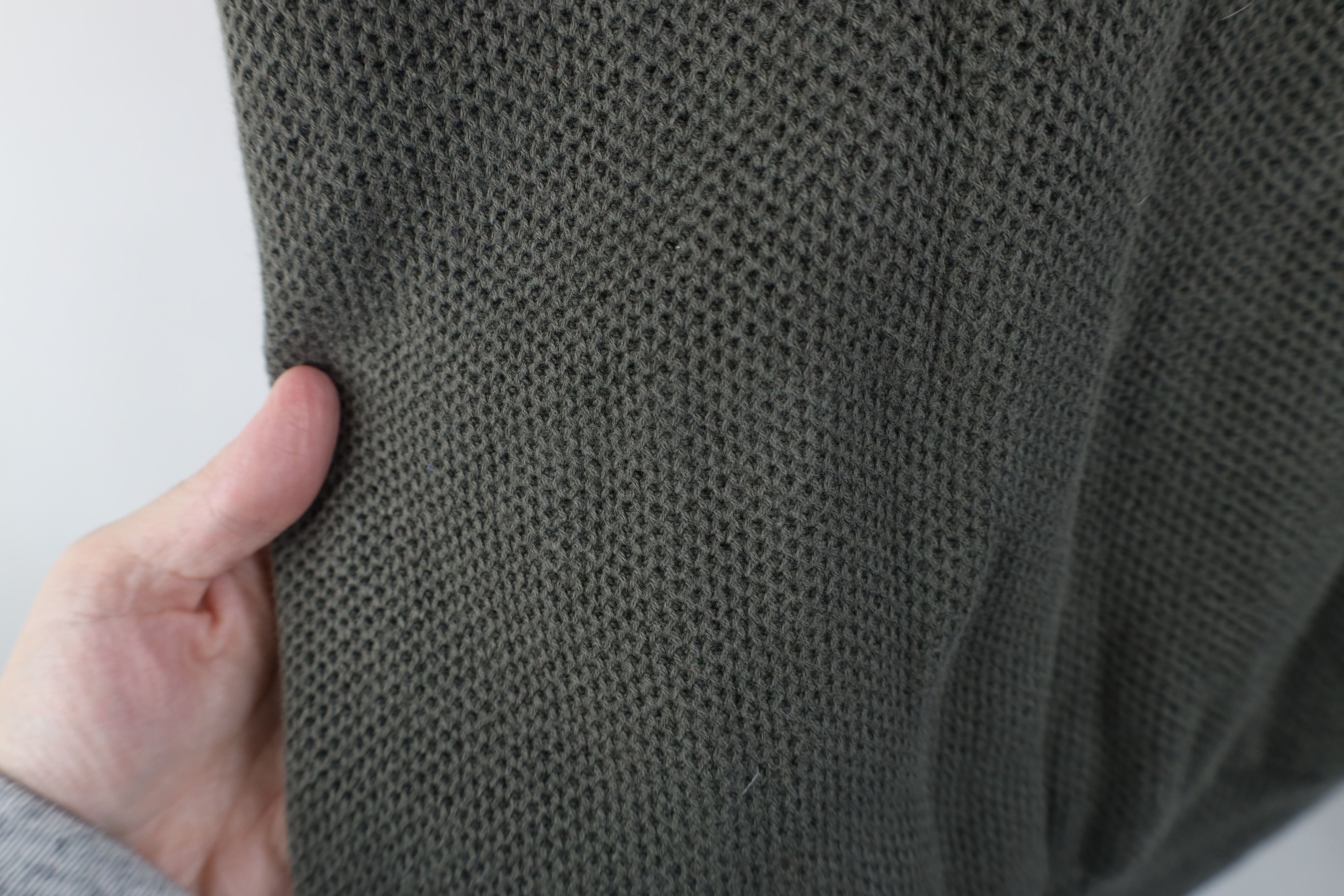 Nautica × Vintage Vintage 90s Nautica Lightweight Cotton Thermal Knit Sweater Size US M / EU 48-50 / 2 - 6 Thumbnail