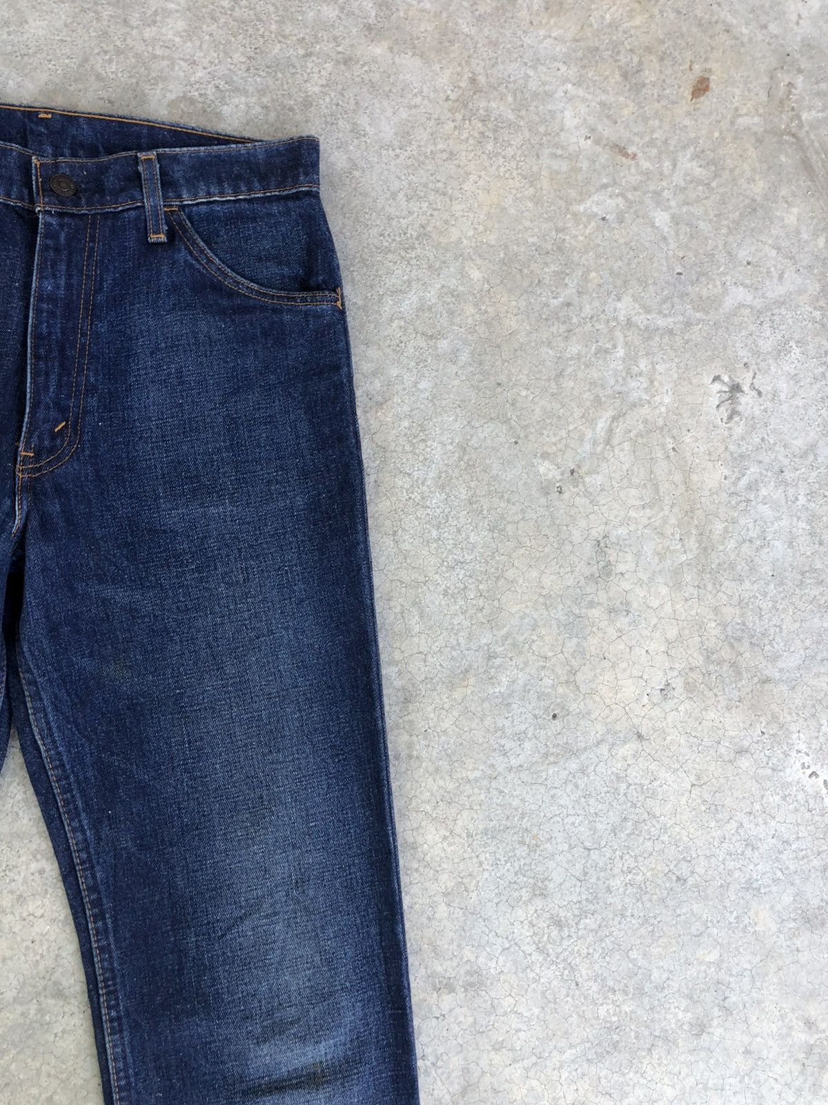 If Six Was Nine Flared Levi’s 646 Bell Bottom Bootcut Orange Tab Size US 29 - 6 Thumbnail