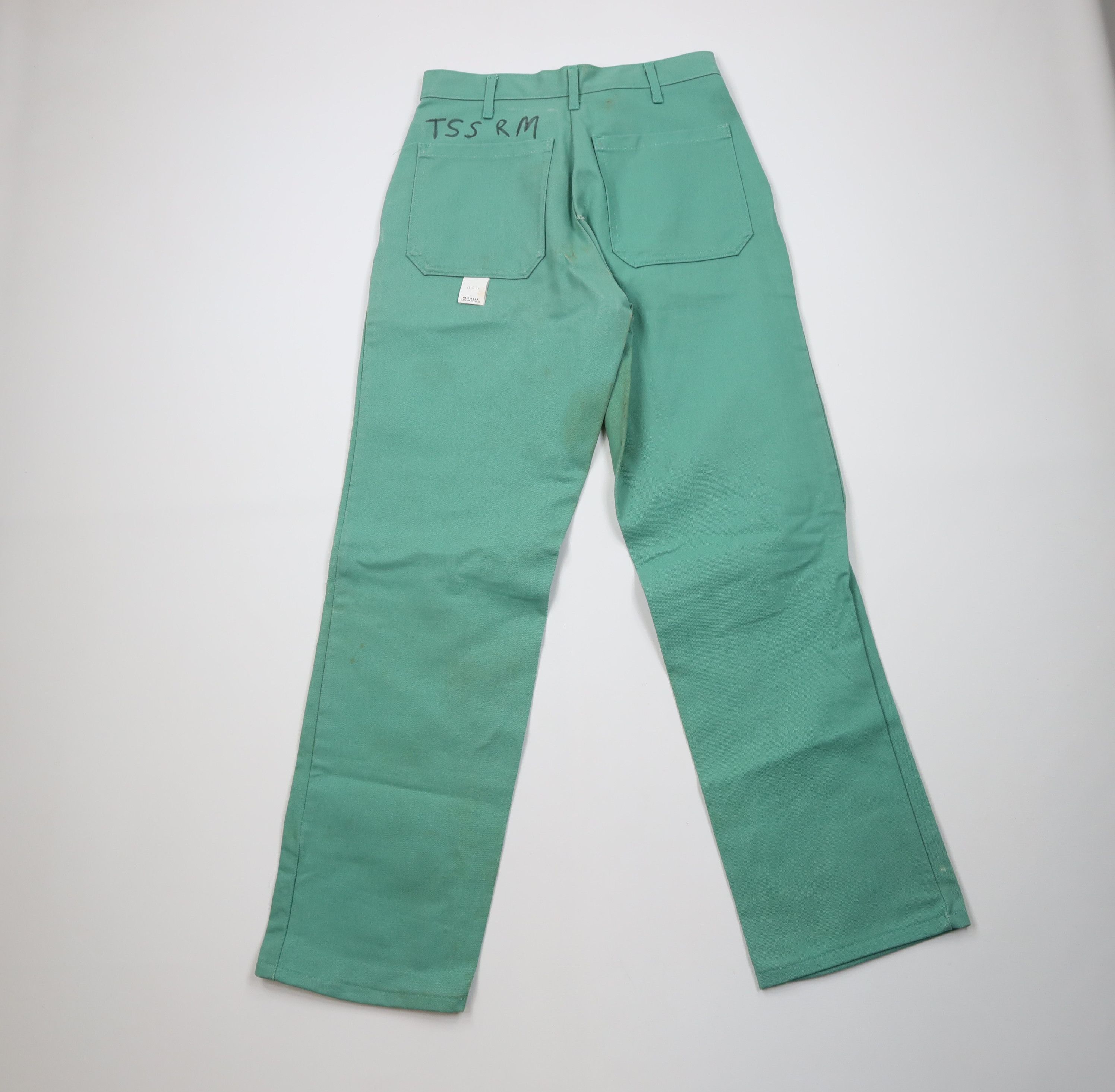 Vintage Vintage 90s Fire Flame Resistant Workwear Wide Leg Pants USA Size US 34 / EU 50 - 10 Thumbnail