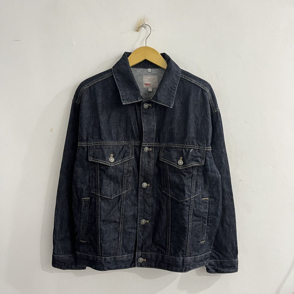 Japanese Brand Spao - Denim Jacket Outer Size US S / EU 44-46 / 1 - 1 Thumbnail