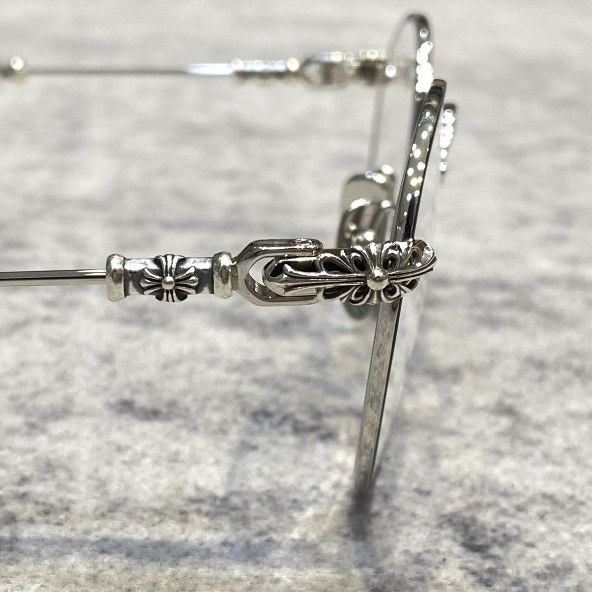 Chrome Hearts CHROME HEARTS BUBBA-A Matte Black/Shiny Silver Size ONE SIZE - 4 Thumbnail