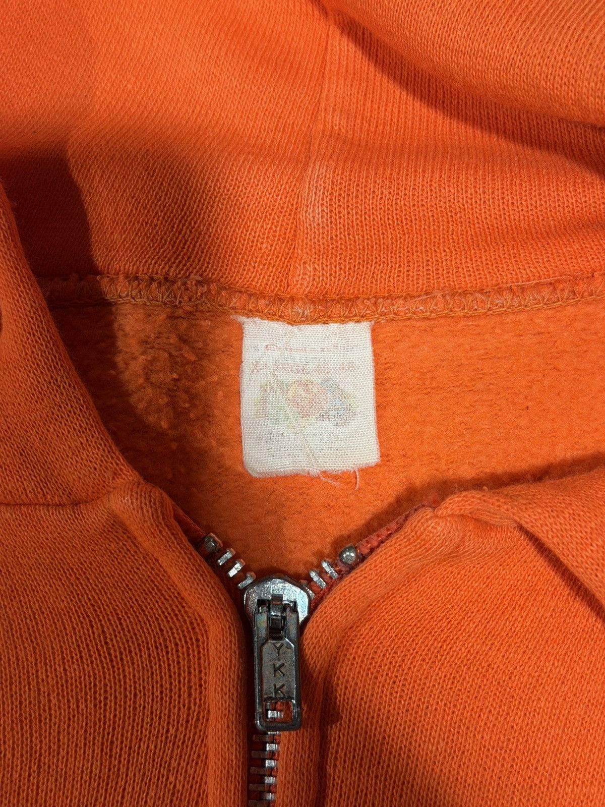 Vintage 1980s Vintage Blank Grunge Faded Distressed Zip Up Hoodie XL Size US XL / EU 56 / 4 - 15 Thumbnail