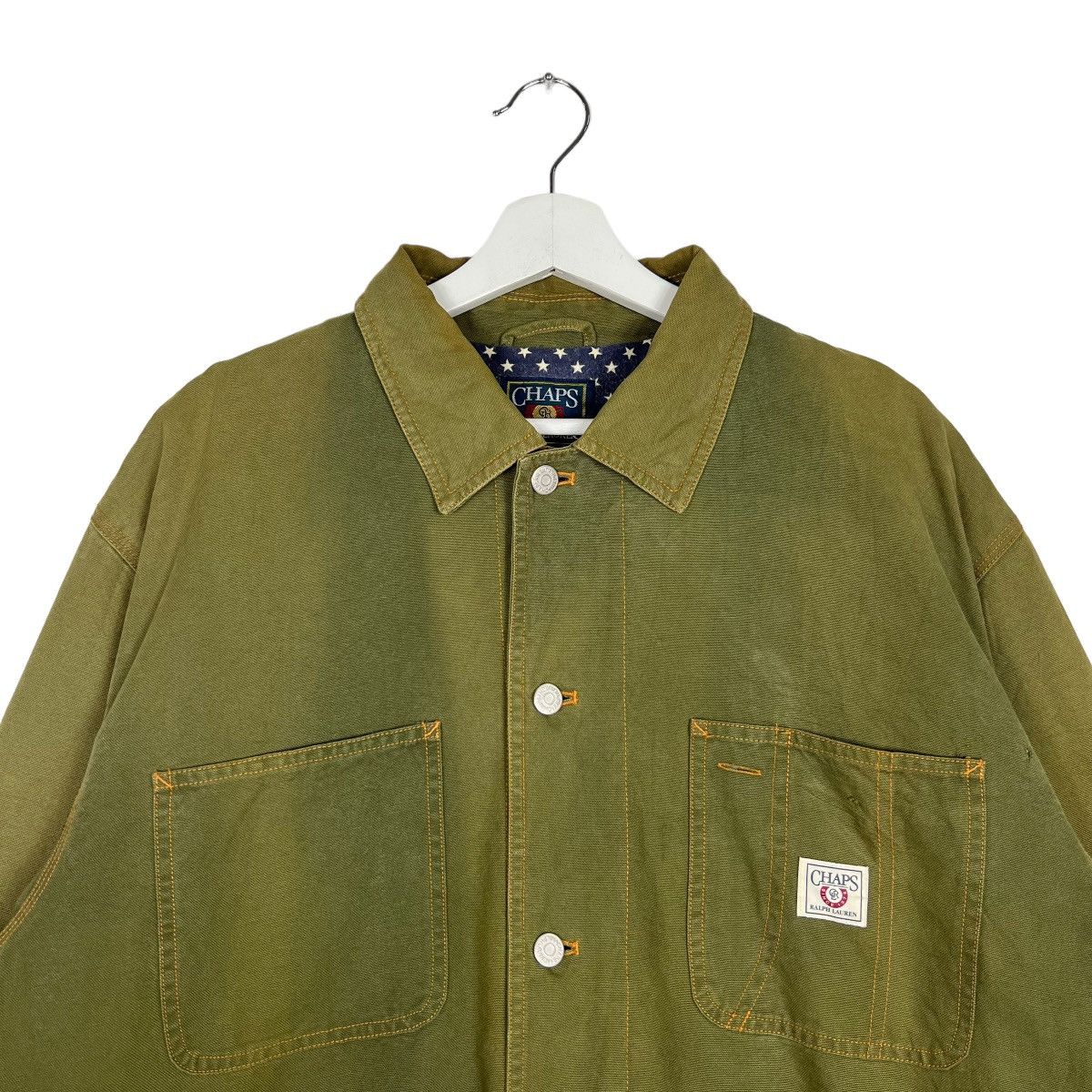 Chaps 🔥 VINTAGE CHAPS RALPH LAUREN WORK JACKET Size US L / EU 52-54 / 3 - 4 Thumbnail