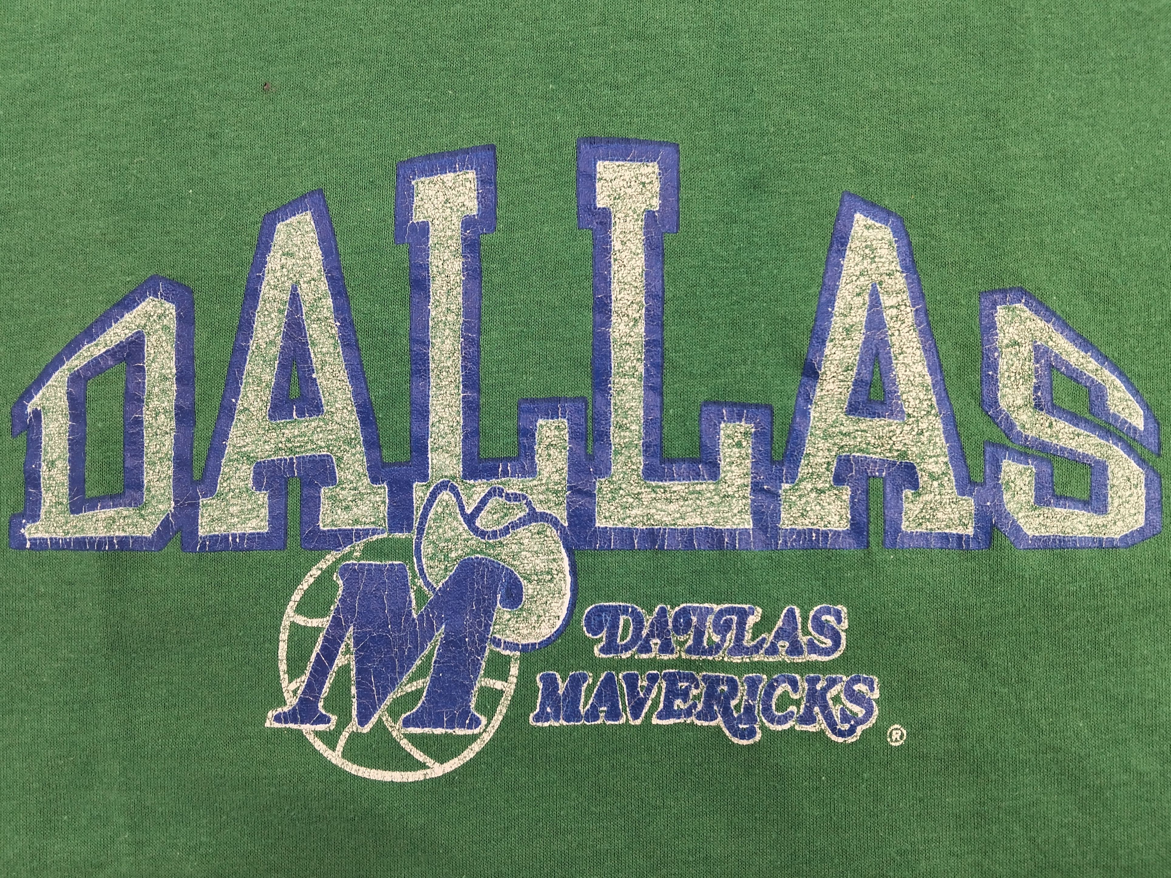 Champion × Vintage 80s Vintage Dallas Mavericks Single Stitch Tee Size US L / EU 52-54 / 3 - 6 Thumbnail