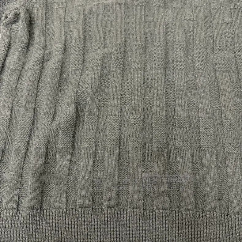 Hermes Hermes Black H Full Print Wool Knit Sweater Size M / US 6-8 / IT 42-44 - 3 Thumbnail