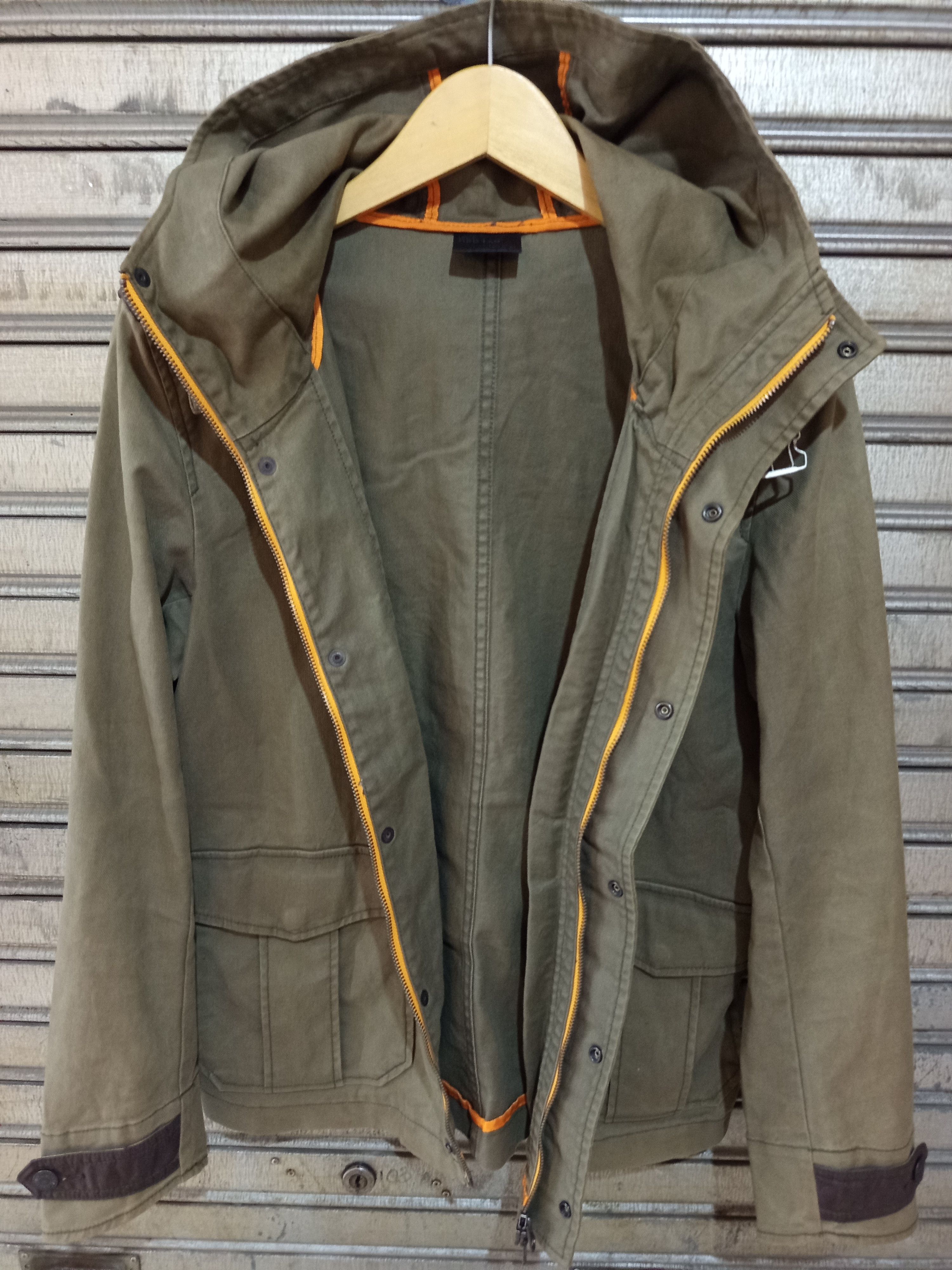 Levi's Levi's Utility Jacket Canvas Leather trim Size US M / EU 48-50 / 2 - 4 Thumbnail