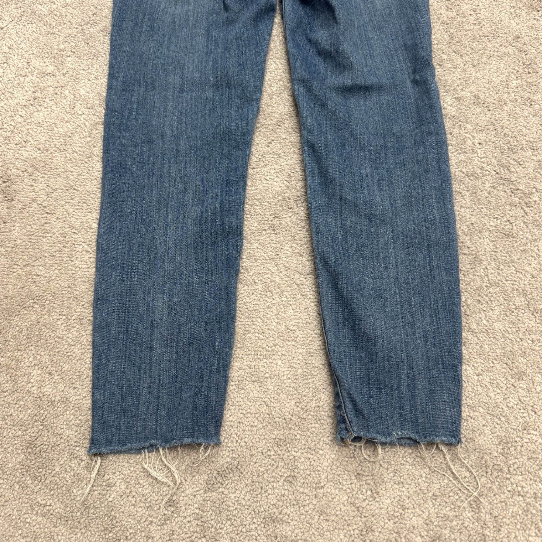 J.Crew J.Crew Jeans Womens 28 High Rise Skinny Button Fly Denim Jeans Blue Medium Wash Regular Fit Belt Loops 5-Pocket Size 28" / US 6 / IT 42 - 3 Thumbnail