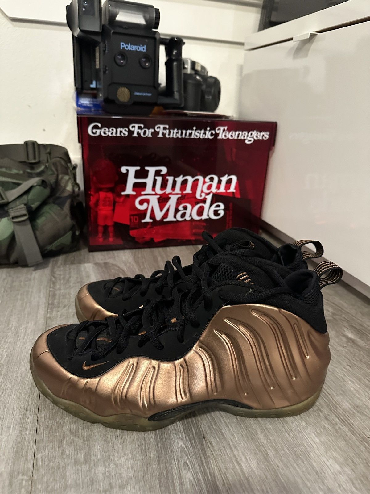 Nike 2009 Copper Foamposites Size US 11.5 / EU 44-45 - 3 Thumbnail