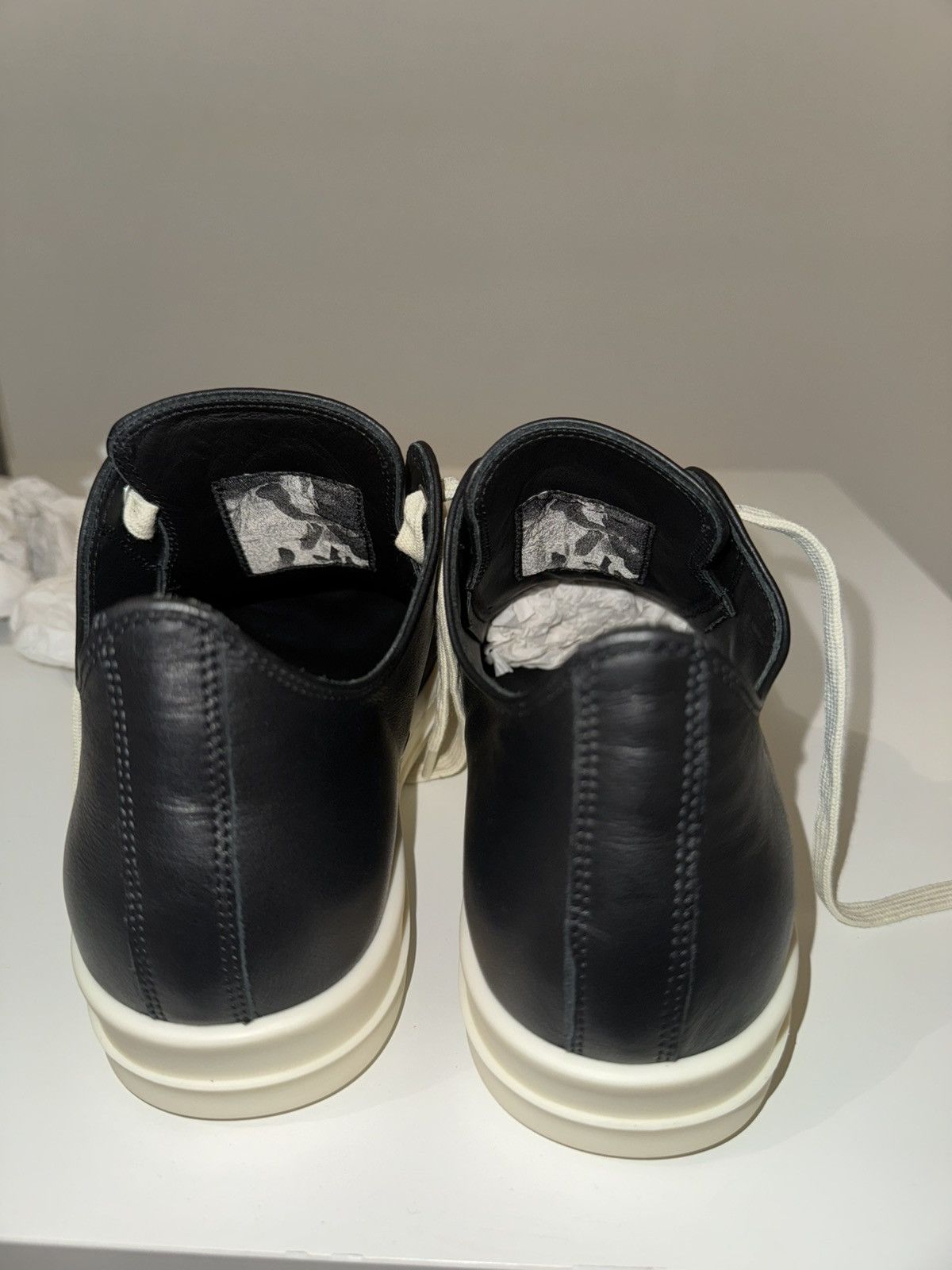 Rick Owens Rick Owens ramones low Size US 7 / IT 37 - 13 Thumbnail