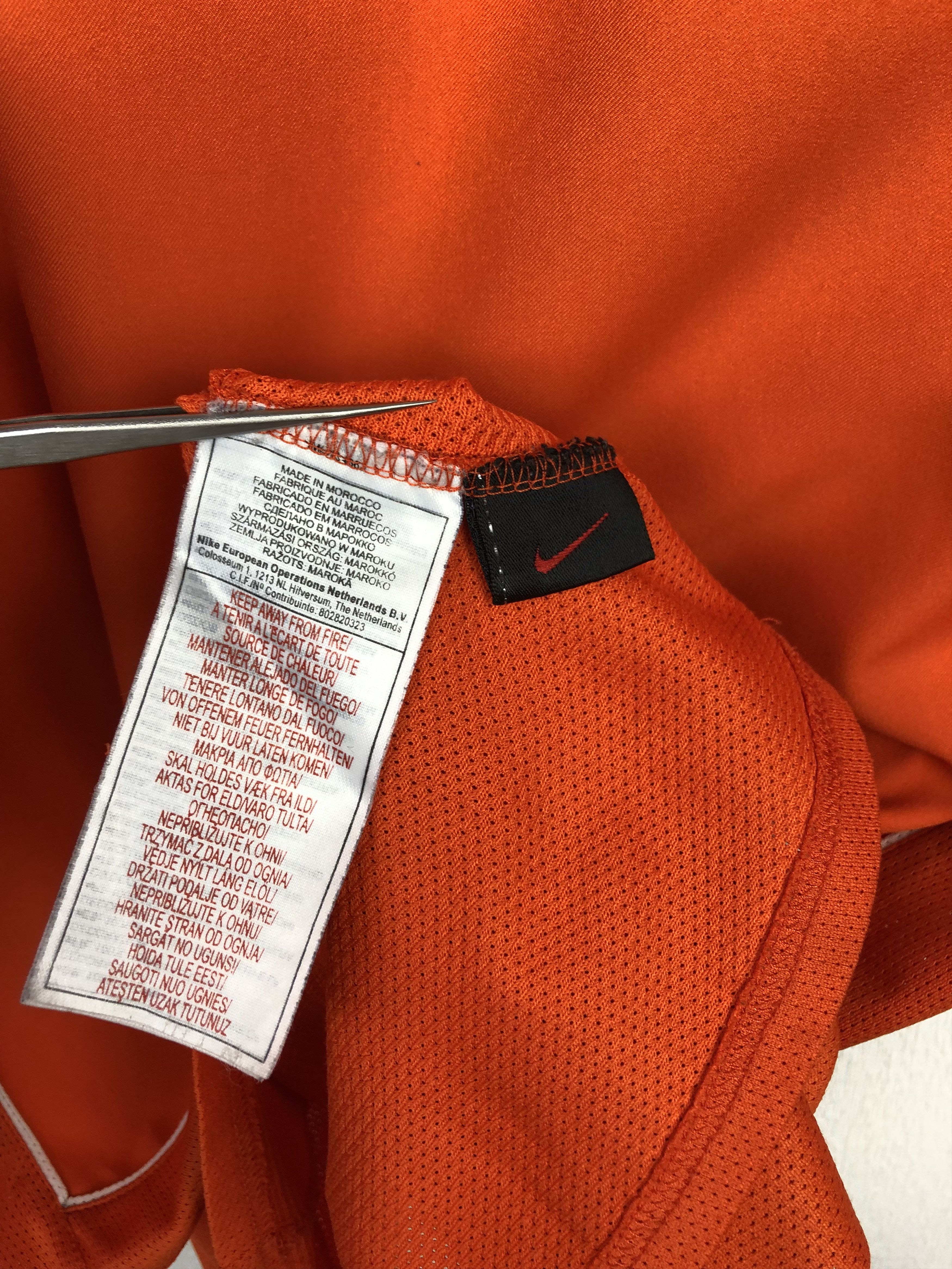 Nike Netherlands football shirt Soccer #8 Sneijder Nike Jersey Size US XL / EU 56 / 4 - 9 Thumbnail