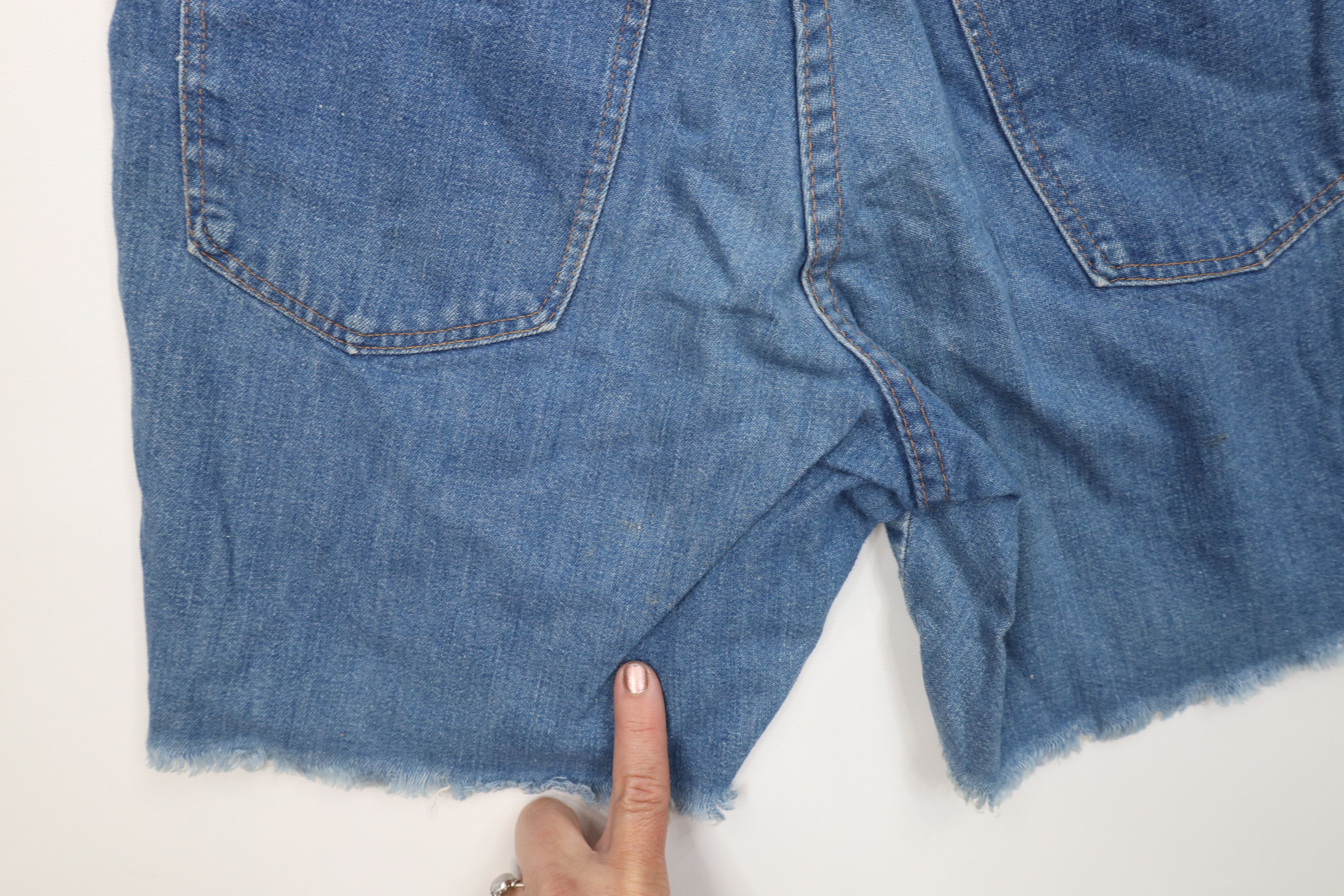 Vintage Vintage 60s 70s Streetwear Denim Jean Short Shorts USA Size US 30 / EU 46 - 15 Thumbnail