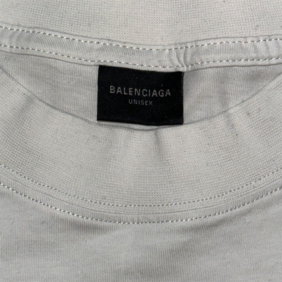 Balenciaga Balenciaga knife pump white tee shirt Size US L / EU 52-54 / 3 - 3 Thumbnail