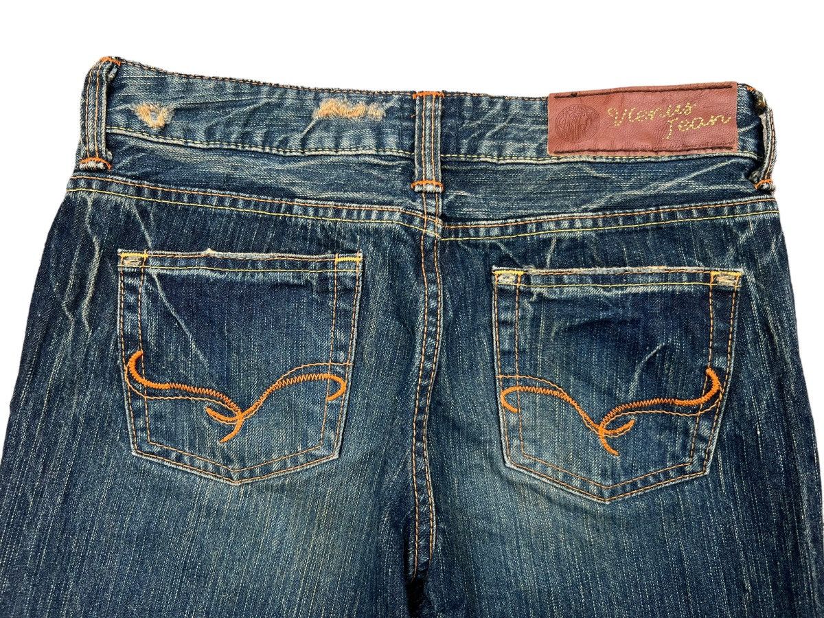 Edwin Flare💥 Vienus Something Mudwash Bootcut Denim Jeans 29x33 Size 29" - 7 Thumbnail
