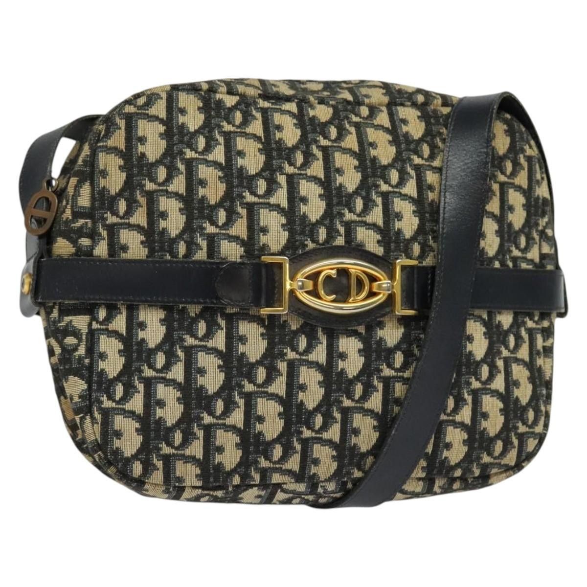 Dior Christian Dior Vintage Trotter Shoulder Bag Canvas Size ONE SIZE - 1 Thumbnail
