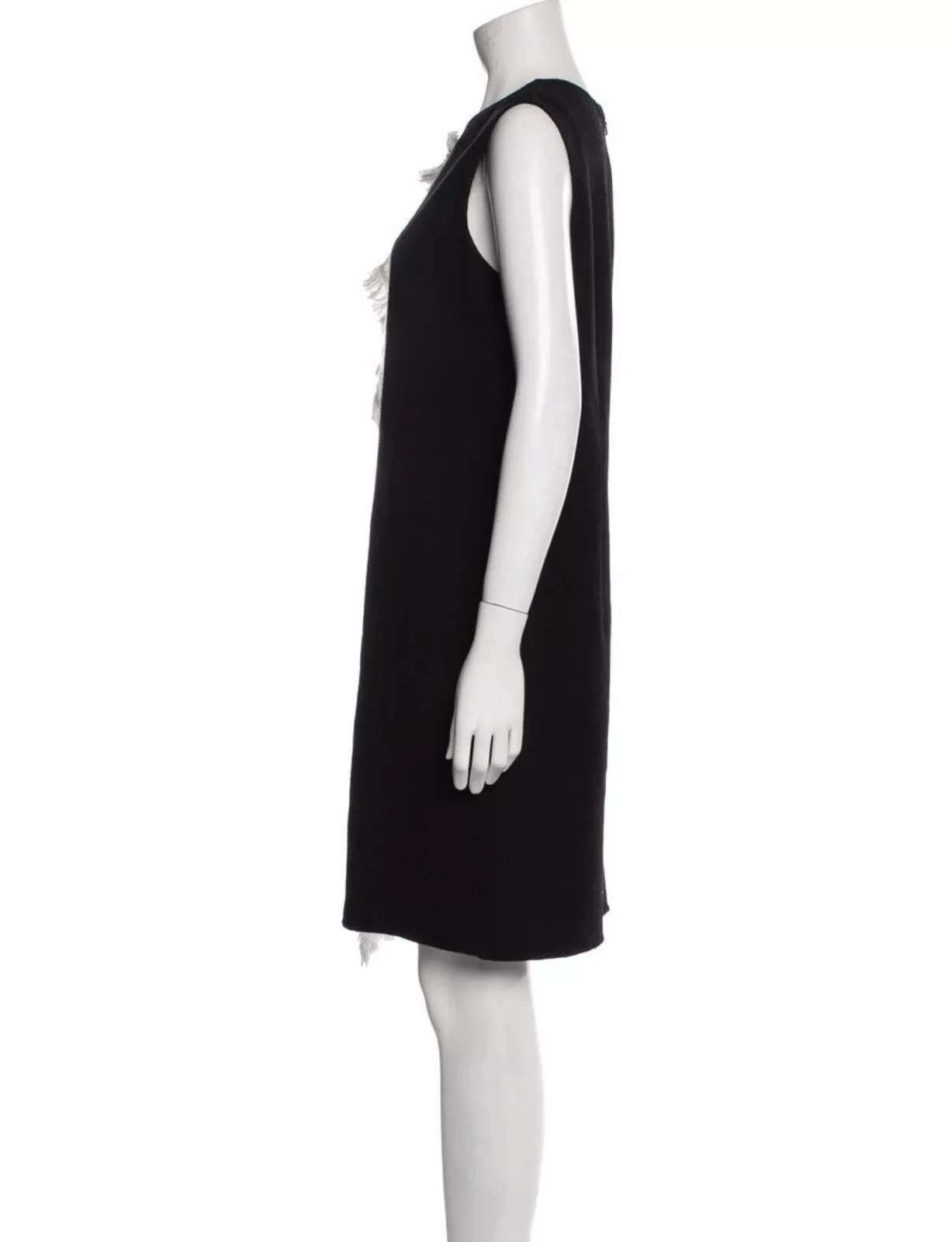 Oscar De La Renta Oscar de la Renta Virgin Wool Knee-Length Dress Size XL Size XL / US 12-14 / IT 48-50 - 2 Thumbnail