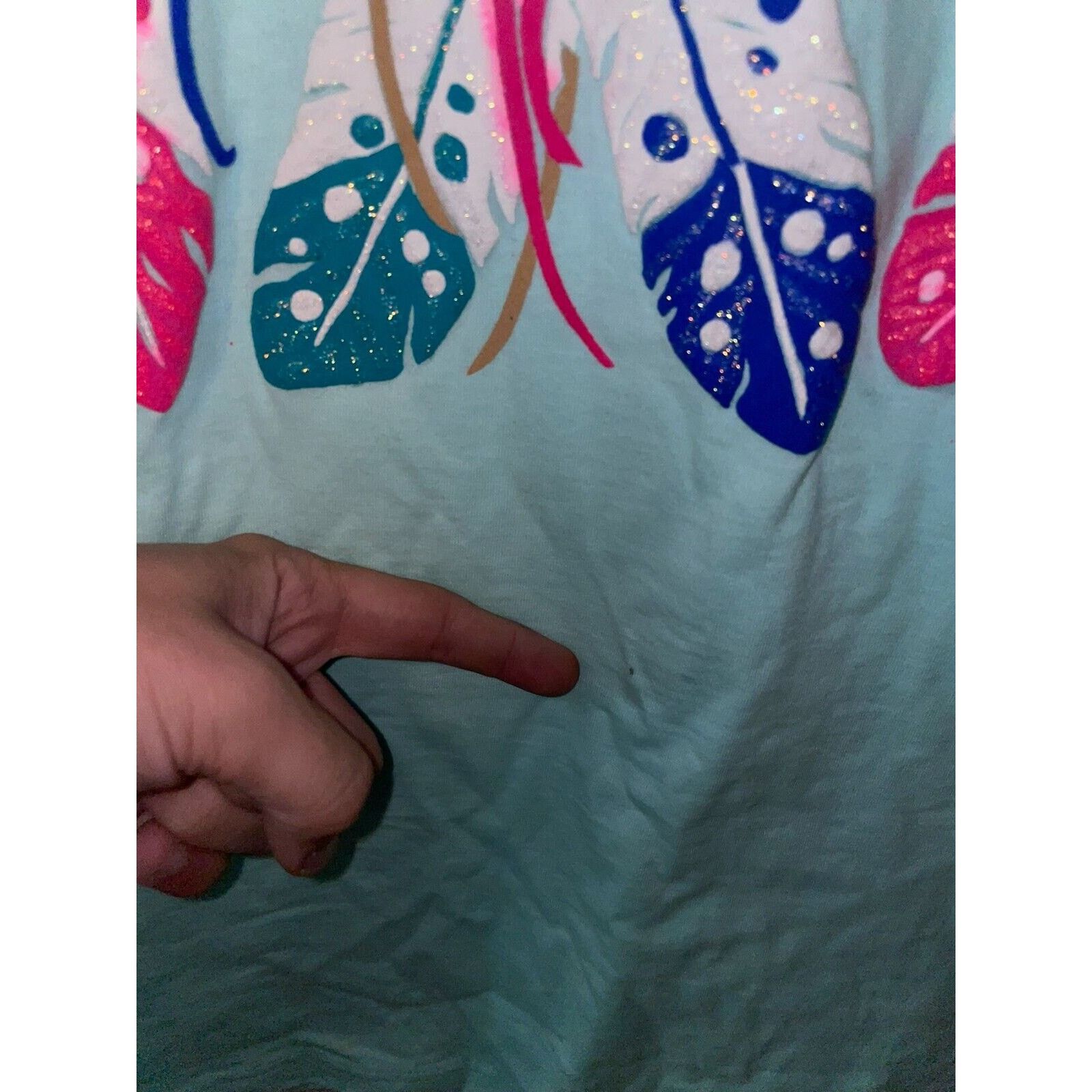Jerzees Vintage Montana Shirt Native American Feather Tee VTG 90s L Size US L / EU 52-54 / 3 - 7 Thumbnail