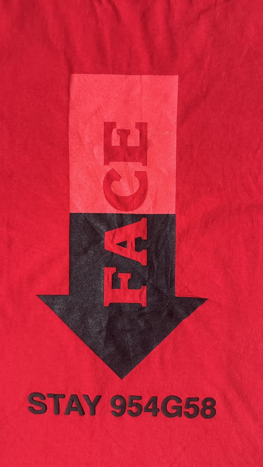 Vintage VINTAGE FACE DOWN STAY 965G58 BAND TEE Size US M / EU 48-50 / 2 - 6 Thumbnail