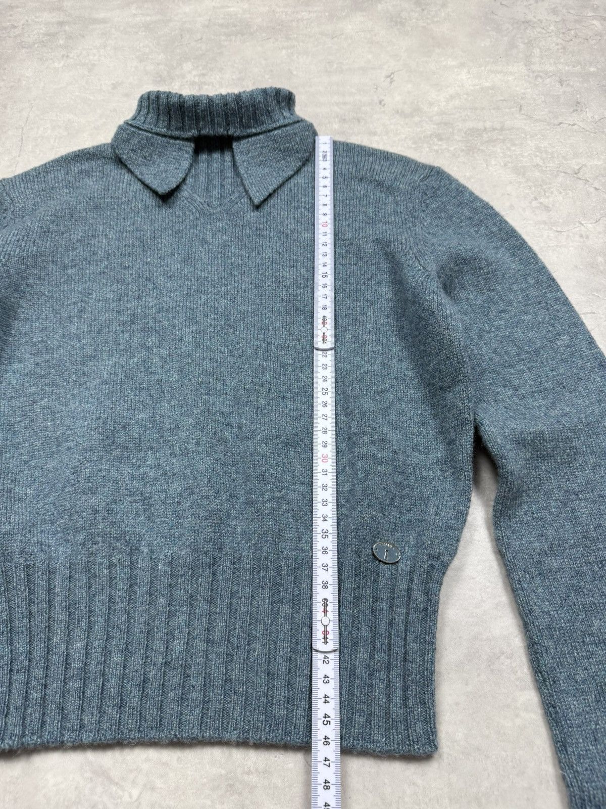 Chanel Chanel Cashmere High Neck Peak Sweater Size S / US 4 / IT 40 - 7 Thumbnail