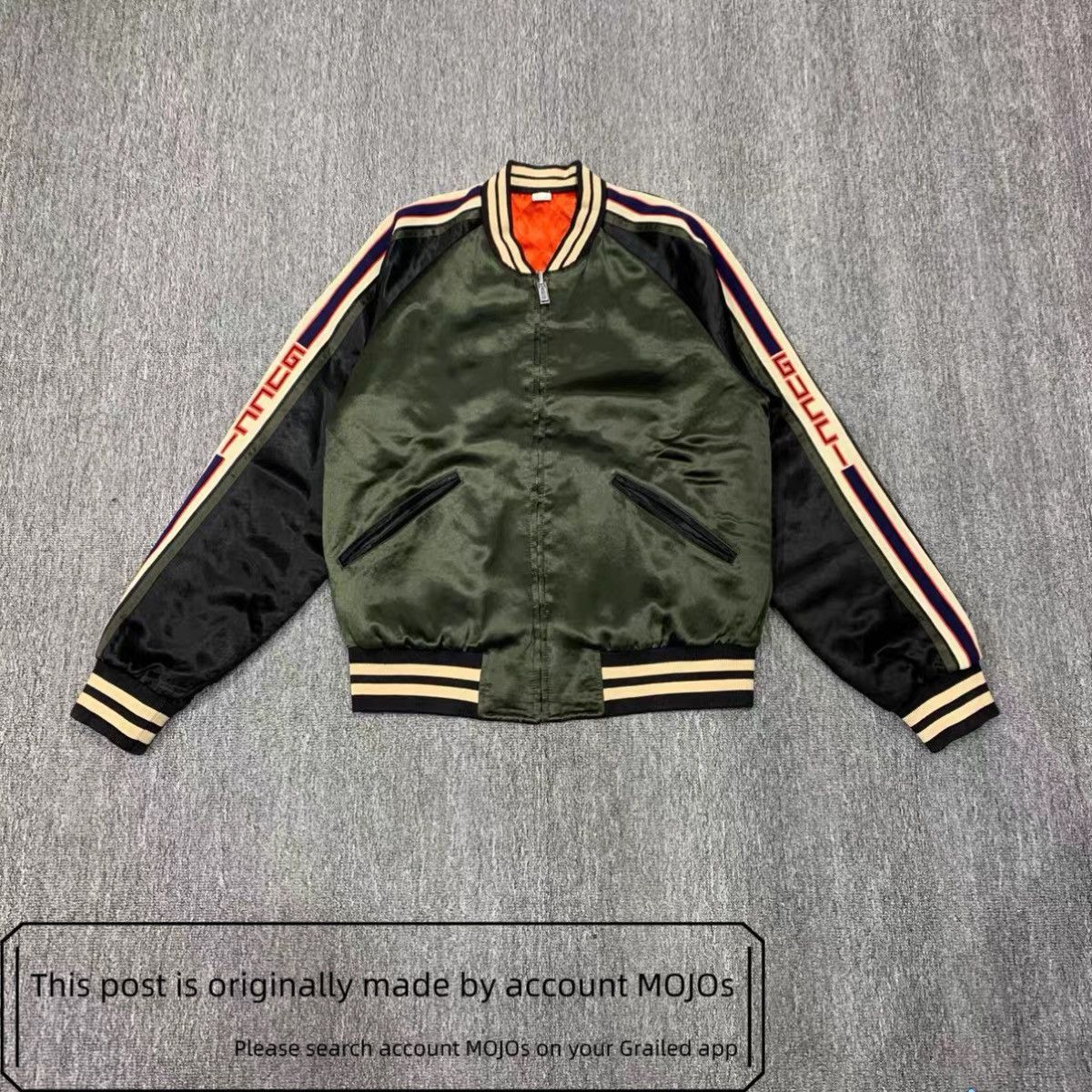 Gucci Sz 48 Gucci Side Logo Stripe Padded Jacket mojos1414 Size US M / EU 48-50 / 2 - 1 Thumbnail