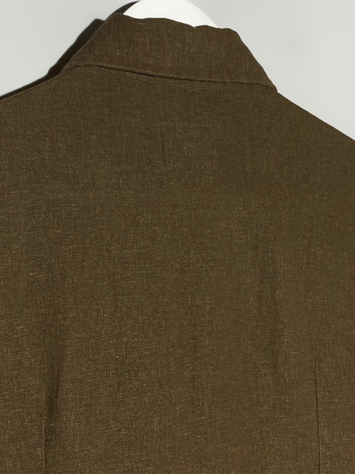 Kenzo Kenzo Femme Vintage 90s Brown Linen Shirt Size XL / US 12-14 / IT 48-50 - 5 Thumbnail
