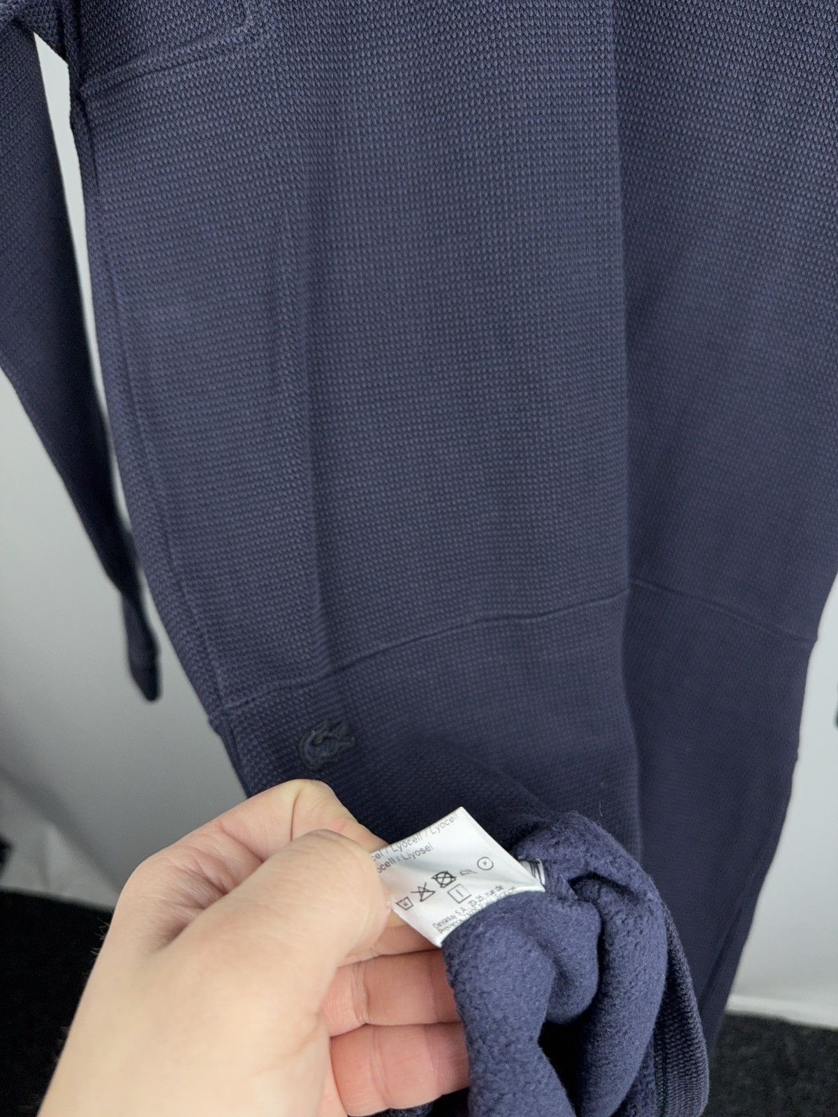 Lacoste Luxury 00s Lacoste Navy Knit Long Sleeve Dress Size S / US 4 / IT 40 - 10 Thumbnail