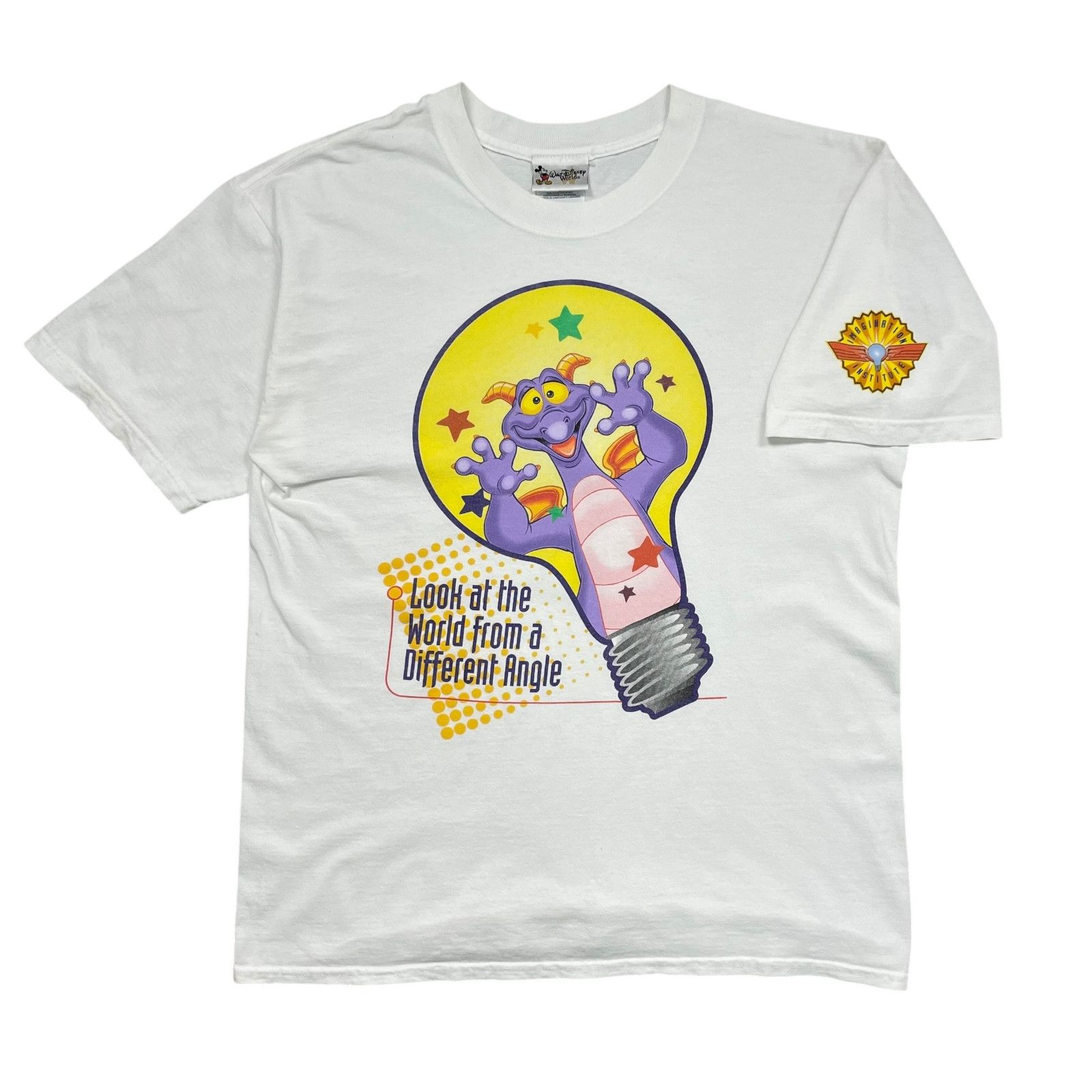Disney × Vintage 90s 00s EPCOT FIGMENT IMAGINATION INSTITUTE T-SHIRT SIZE L Size US L / EU 52-54 / 3 - 1 Thumbnail