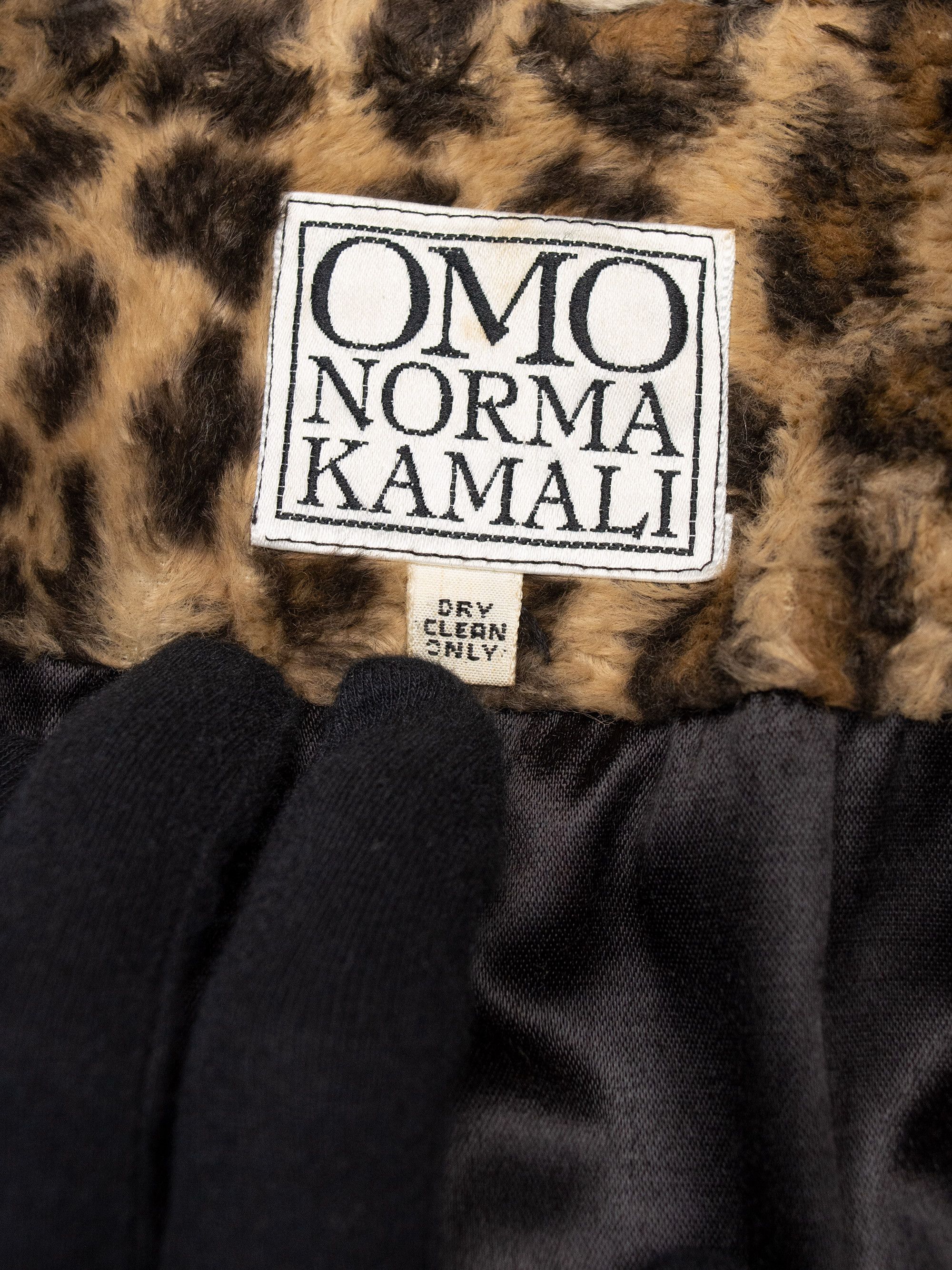 Norma Kamali OMO Norma Kamali - (vintage) - leopard faux fur coat Size M / US 6-8 / IT 42-44 - 15 Thumbnail
