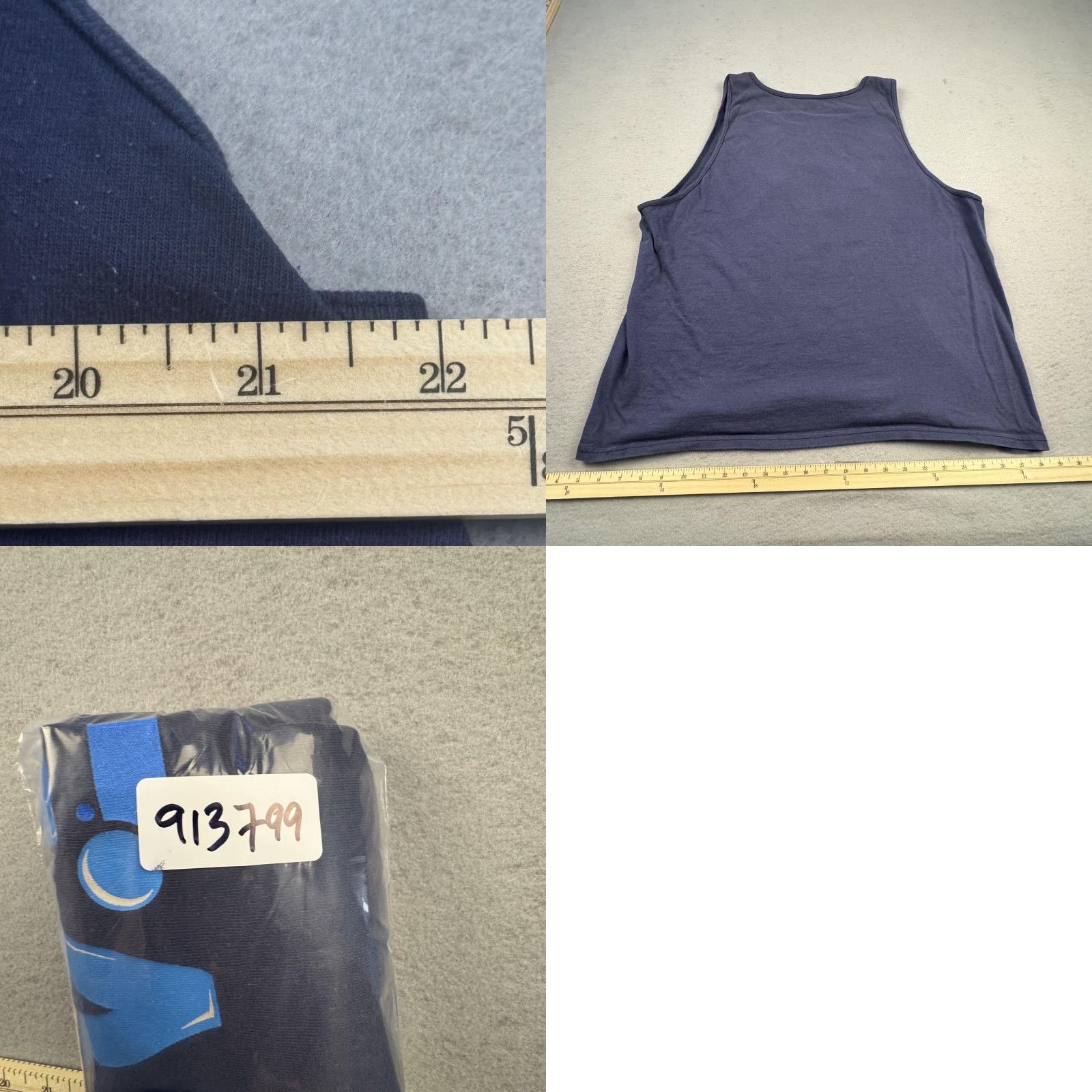 Nike Nike Tank Top Shirt Mens Large Navy Eat My Bubbles Graphic Sleeveless Athletic Size US L / EU 52-54 / 3 - 8 Thumbnail