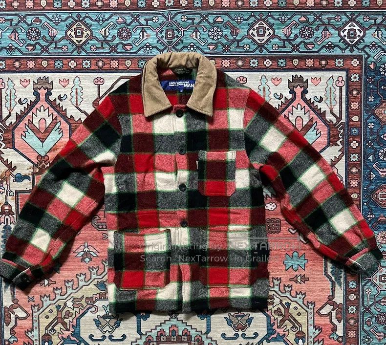 Junya Watanabe Junya Watanabe Pure Wool Work Jacket Size US S / EU 44-46 / 1 - 6 Thumbnail