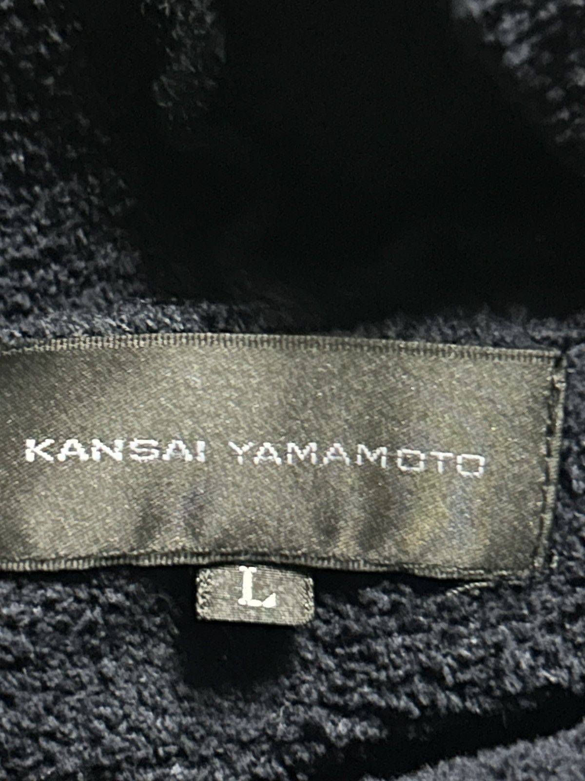 Japanese Brand × Kansai Yamamoto 🔥💥 KANSAI YAMAMOTO Sweatshirt Zipper Up Fleece Stripped Size US L / EU 52-54 / 3 - 13 Thumbnail