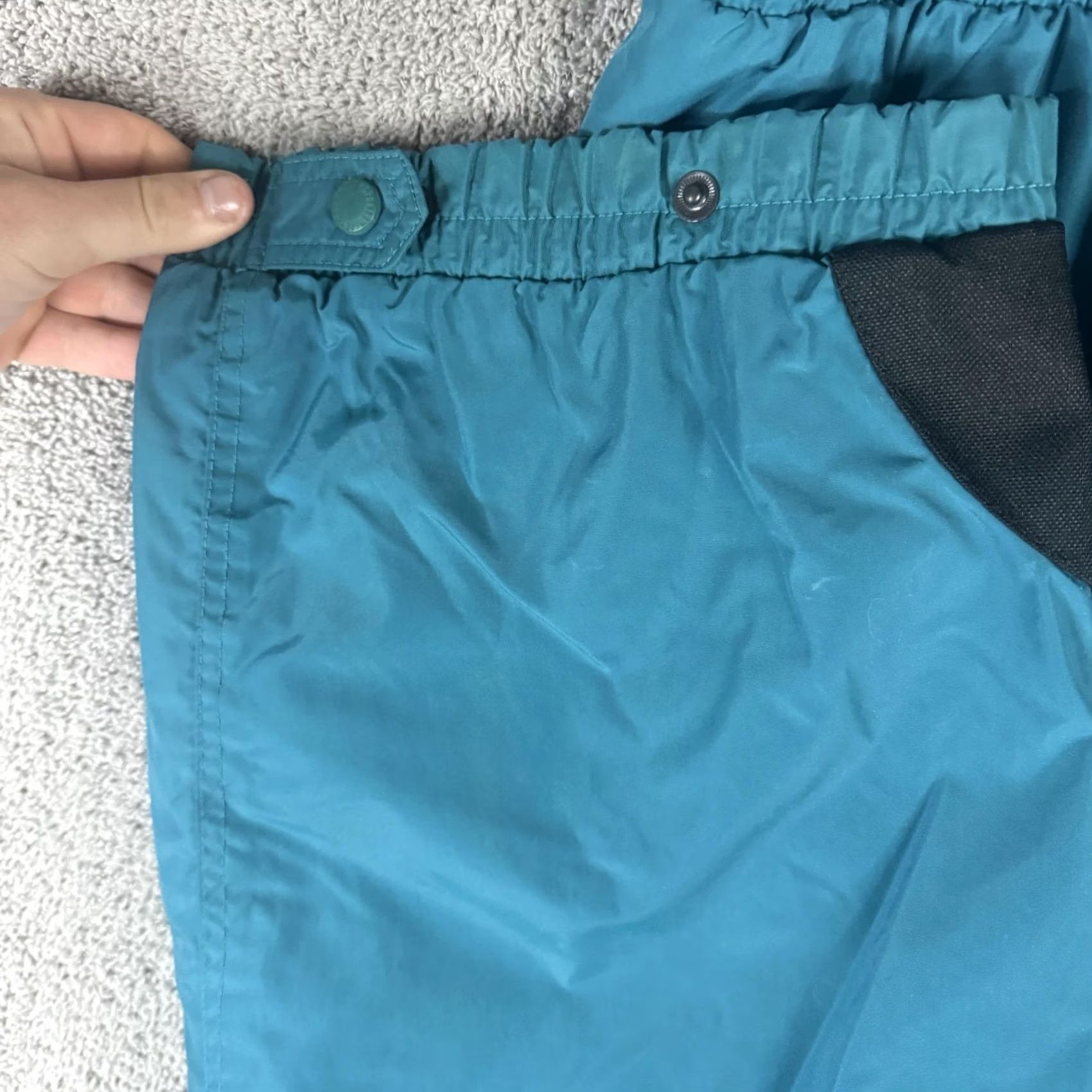 Vintage Columbia Snow Pants Mens XL Blue Insulated Ski Elastic Waist Nylon Winter Pants Size US 36 / EU 52 - 7 Thumbnail