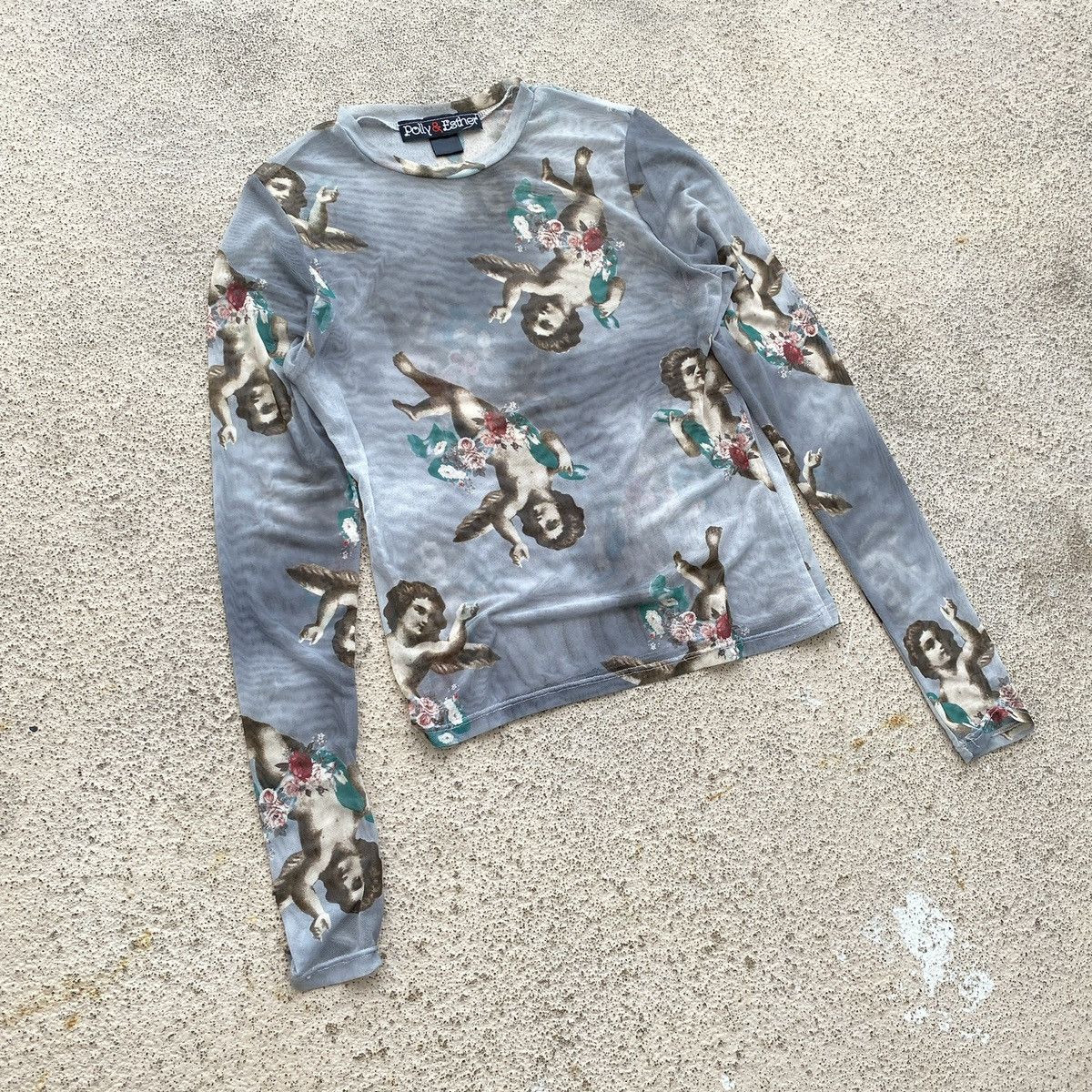 Cop Copine × Hysteric Glamour × Japanese Brand Angels Mesh Hysteric Glamour Gaultier Vibe Long Sleeve Size M / US 6-8 / IT 42-44 - 3 Thumbnail