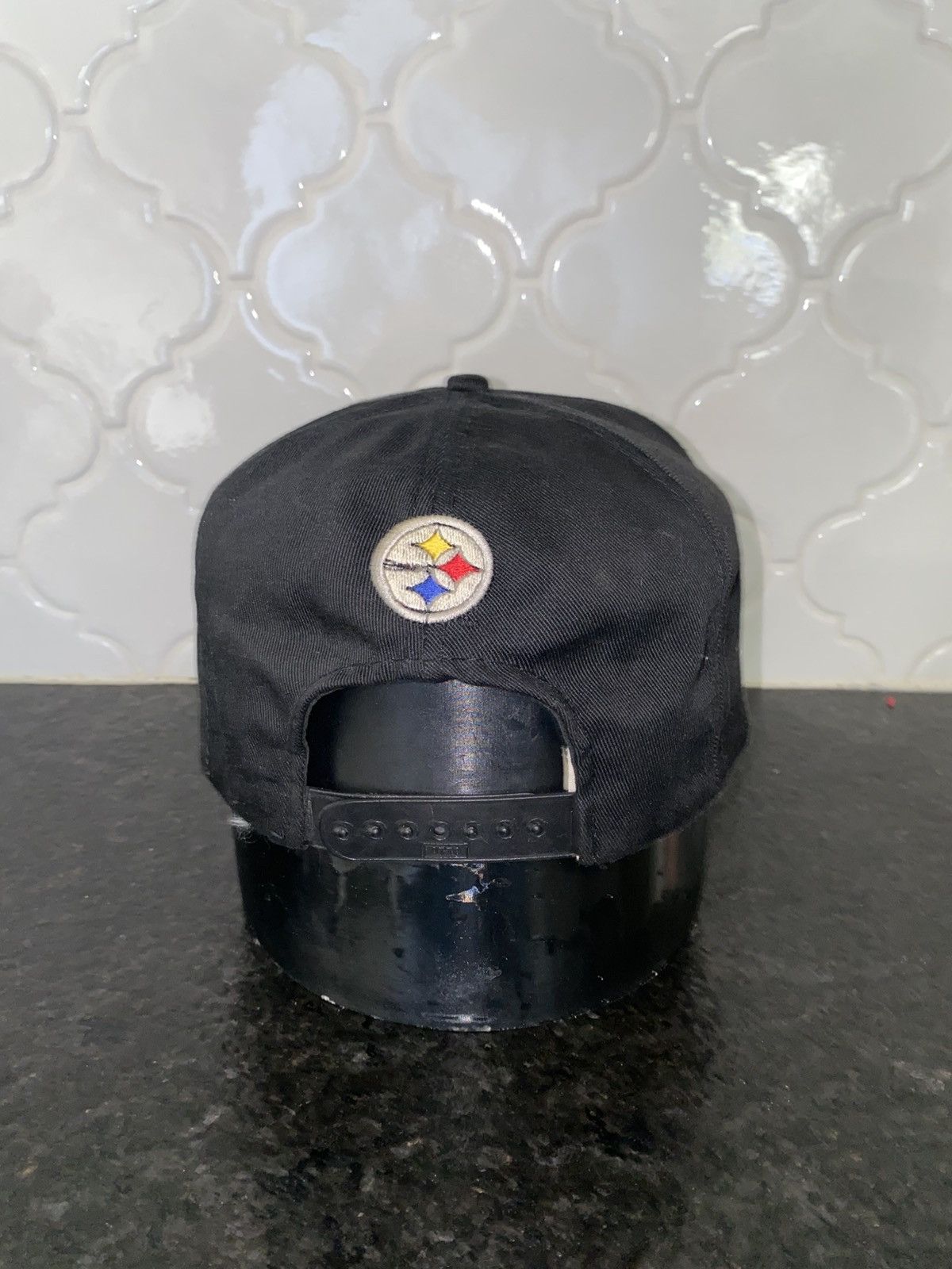 NFL Vintage 90s Pittsburgh steelers spell-out snapback Size ONE SIZE - 2 Thumbnail