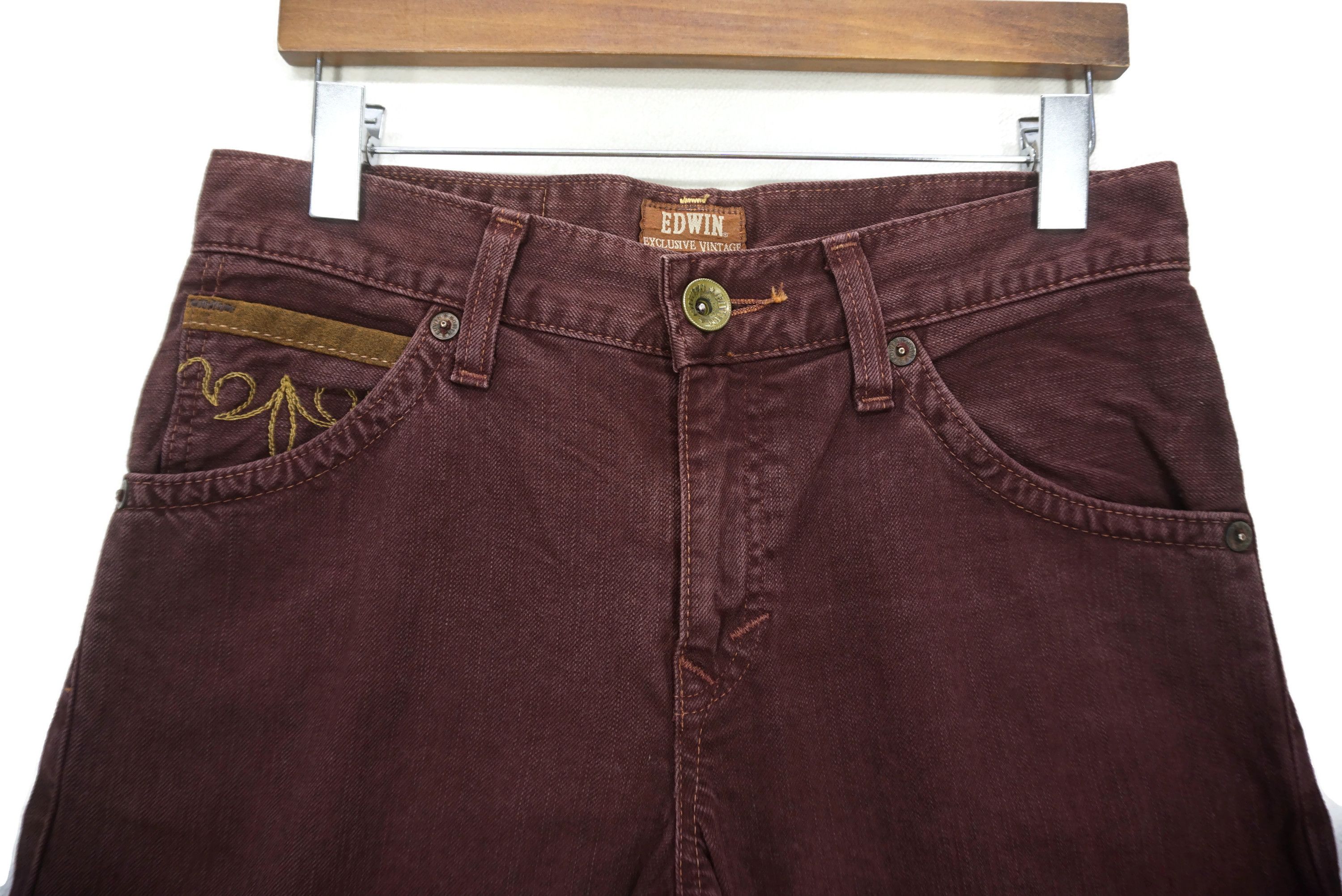 Japanese Brand Edwin Jeans Size 28 fit W31xL34.5 XVS403 Exclusive Vintage Size US 28 / EU 44 - 3 Thumbnail