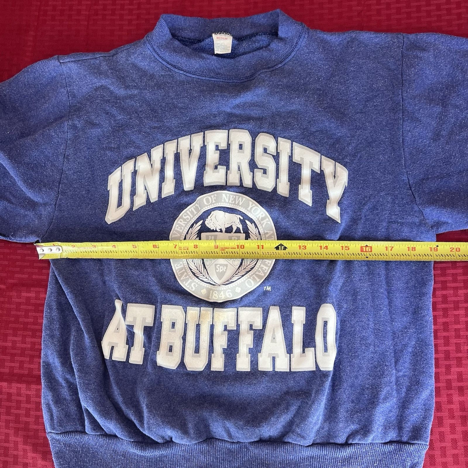 Champion Vintage 80s Champion University Of New York at Buffalo Size US M / EU 48-50 / 2 - 3 Thumbnail
