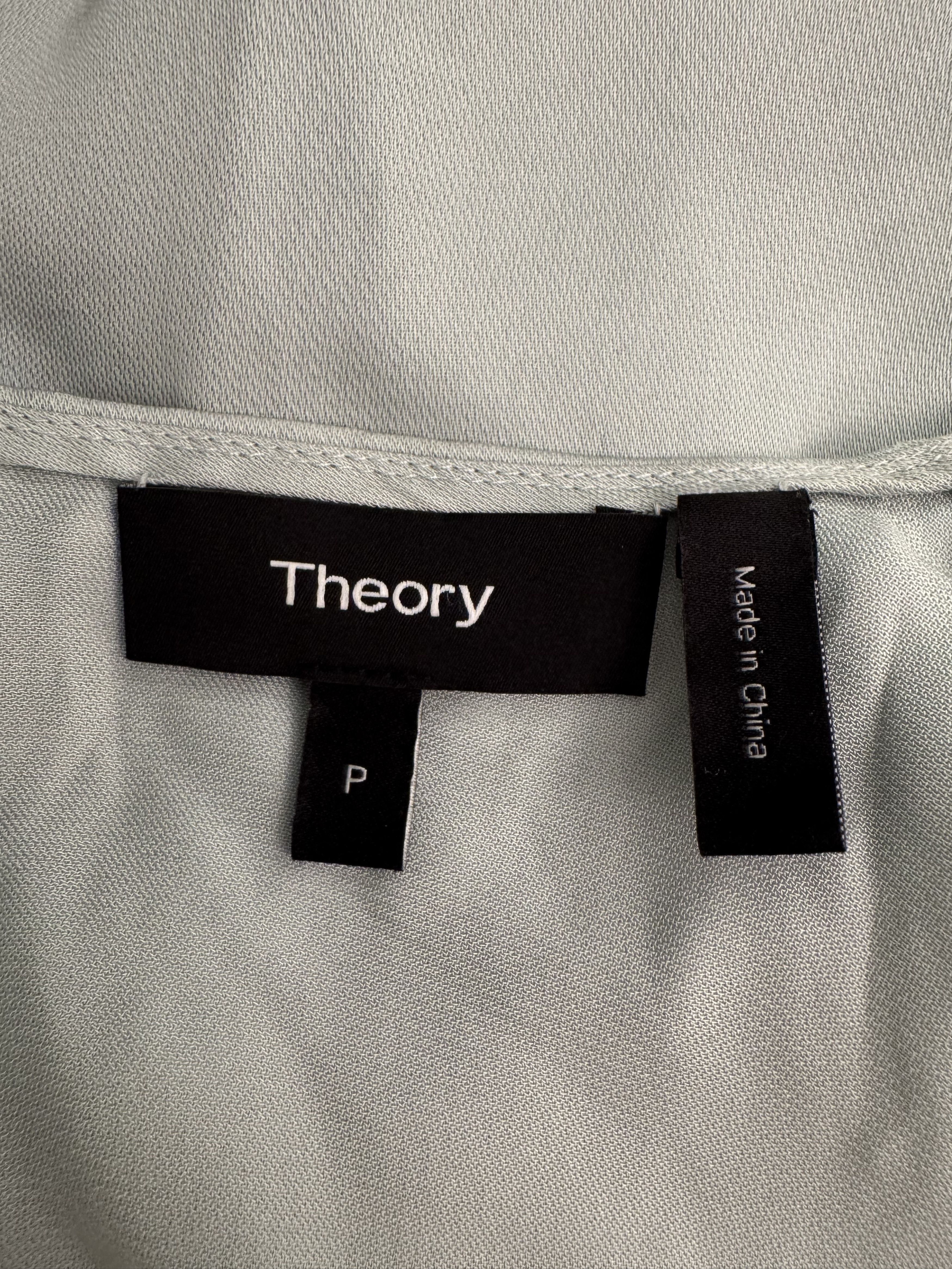 Theory Theory Arlo_Etta Drape Blouse - Small Size S / US 4 / IT 40 - 5 Thumbnail