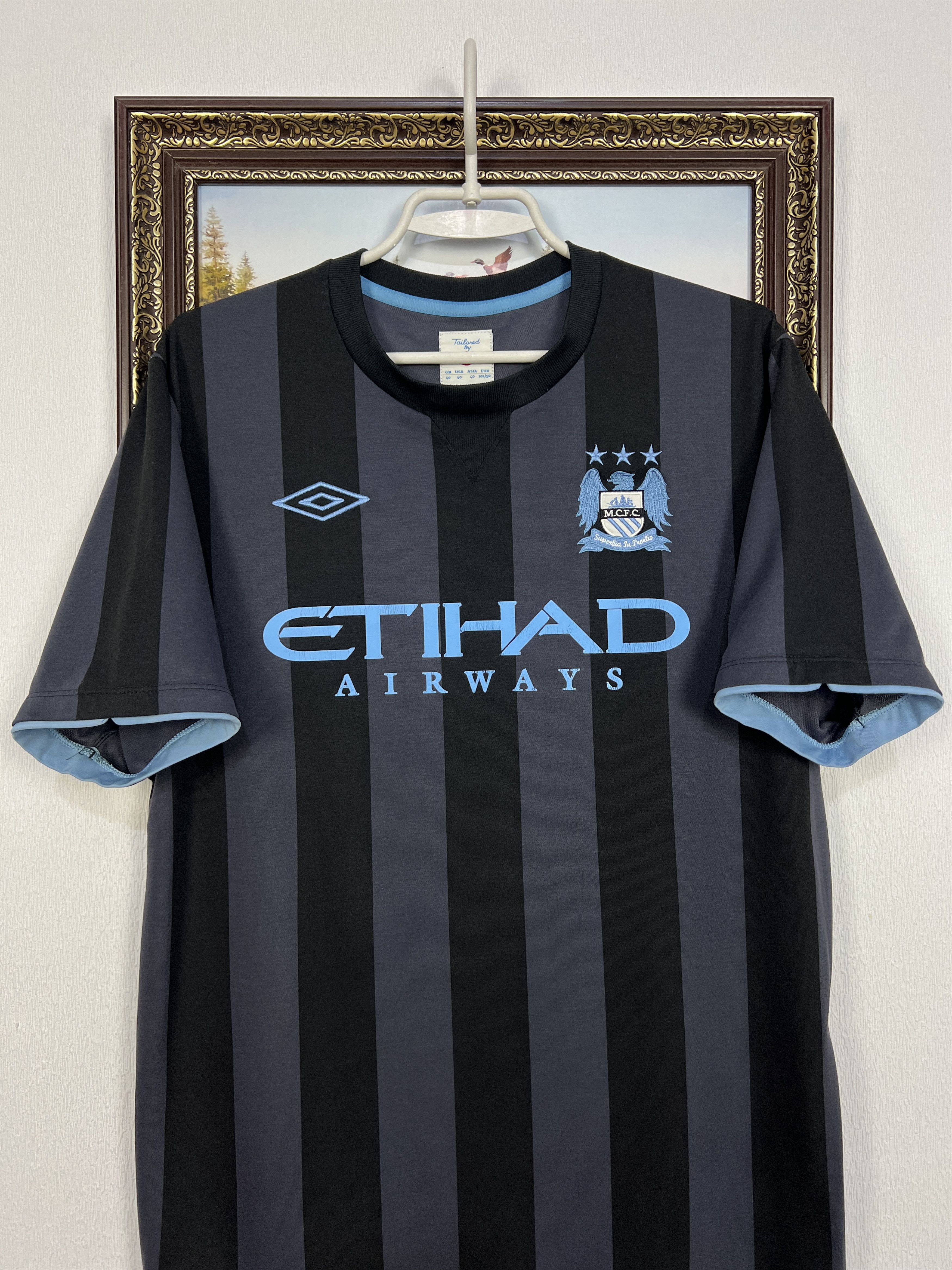 Umbro Manchester City Third football shirt 2012 #4 Company Umbro Size US M / EU 48-50 / 2 - 2 Thumbnail