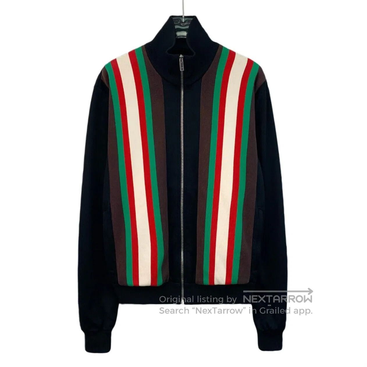 Gucci Gucci Striped Stand Collar Jacket. Size US XS / EU 42 / 0 - 1 Thumbnail