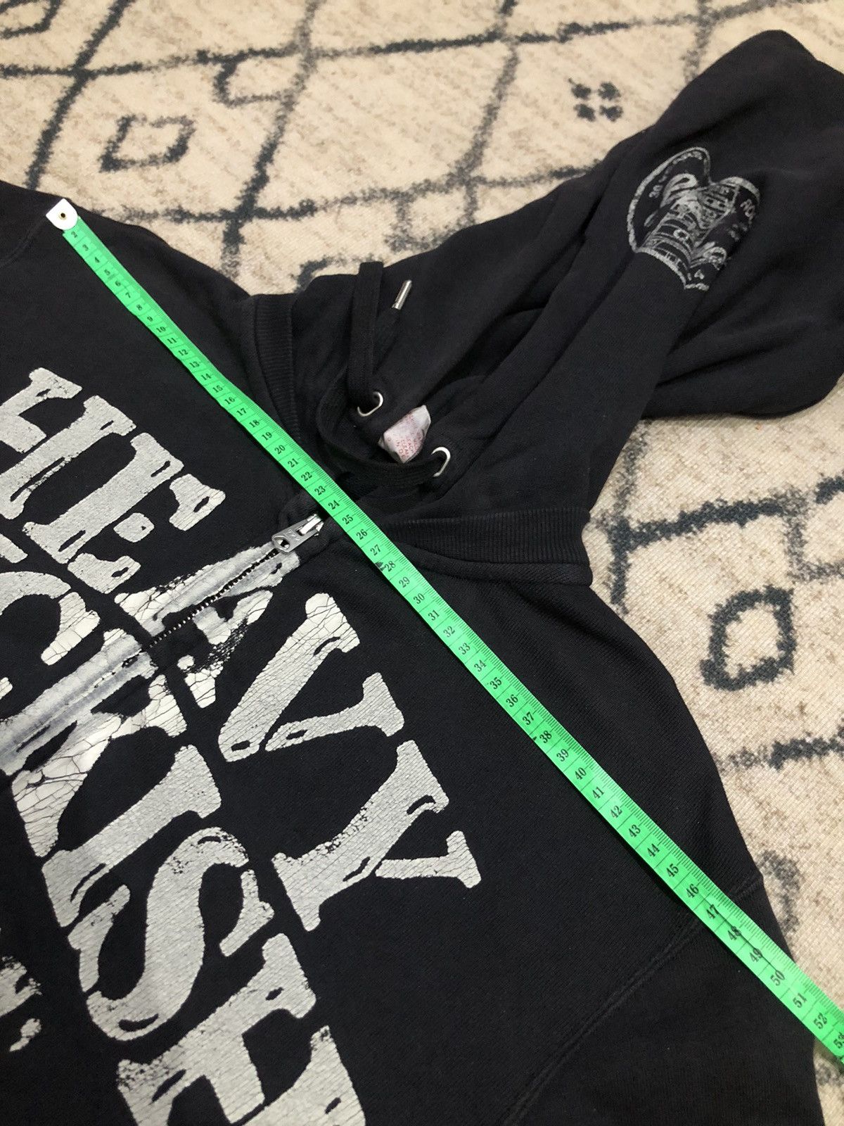 If Six Was Nine AVANTGARDE💥 Japanese RNA Faded Zipper Jacket Size US M / EU 48-50 / 2 - 13 Thumbnail