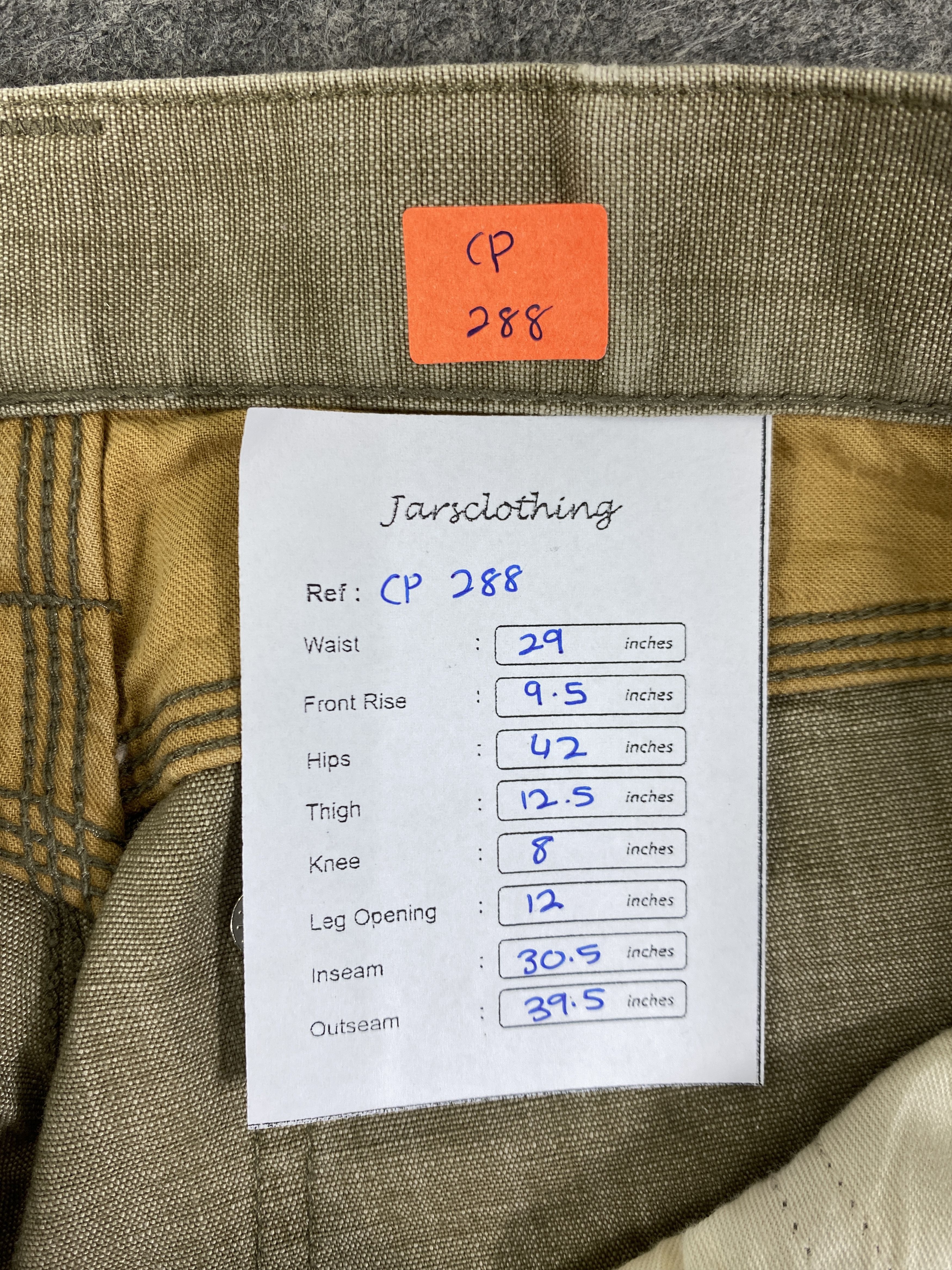 Japanese Brand Journal Standard Denim Pants - CP288 Size US 29 - 9 Thumbnail