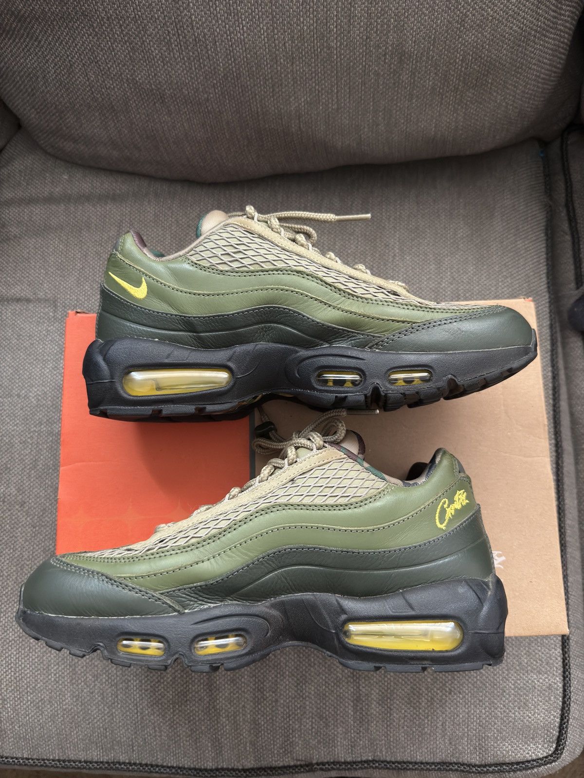 Corteiz × Nike Corteiz Air Max 95s Size US 7.5 / EU 40-41 - 1 Thumbnail