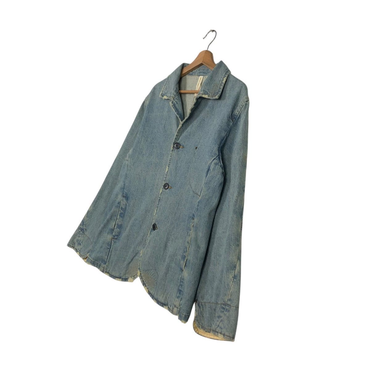Japanese Brand 🔥VINTAGE CHORE DENIM JACKET NEVER SEEN THING ISSEY MIYAKE Size US M / EU 48-50 / 2 - 4 Thumbnail