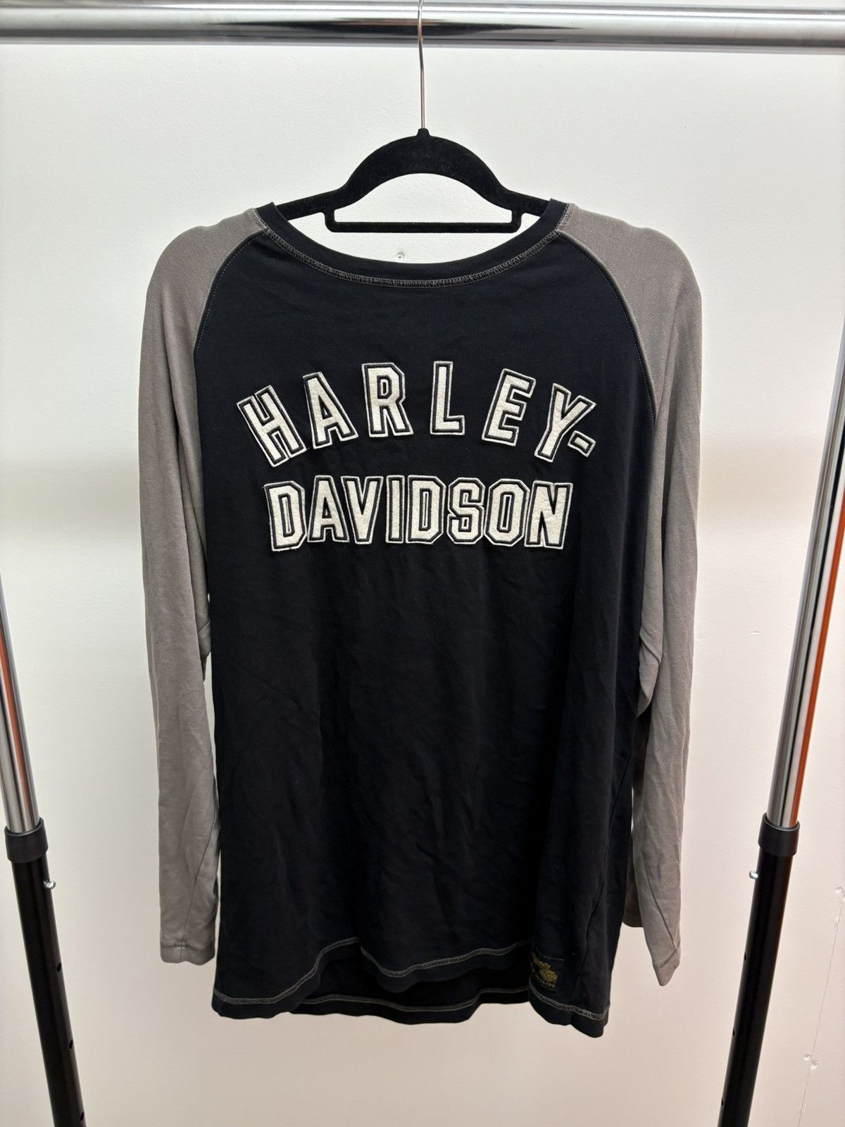 Harley Davidson × Vintage Vintage Harley Davidson Long Sleeve Size US L / EU 52-54 / 3 - 1 Thumbnail