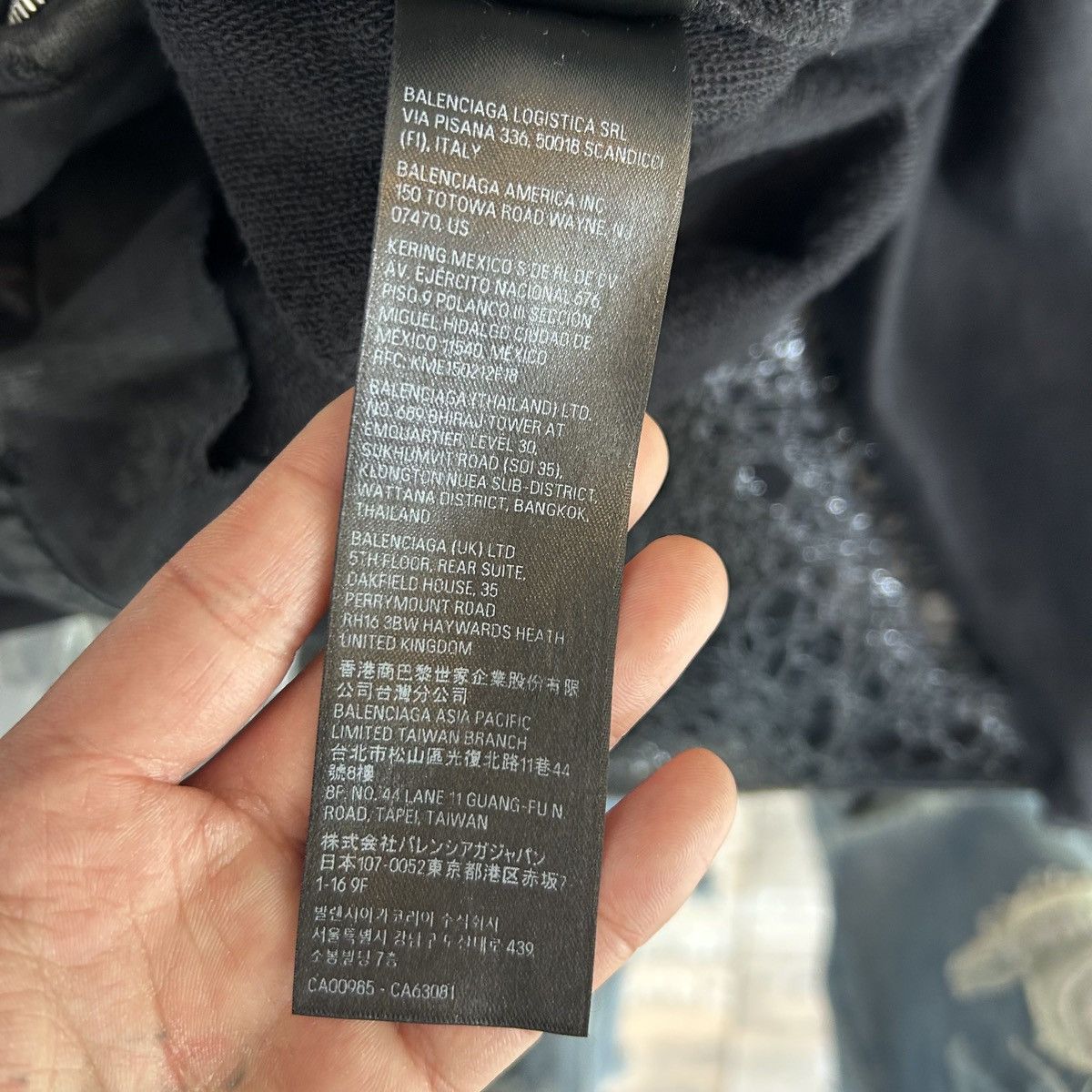 Balenciaga Balenciaga 23SS Mud Destroy Hoodie Size US L / EU 52-54 / 3 - 4 Thumbnail