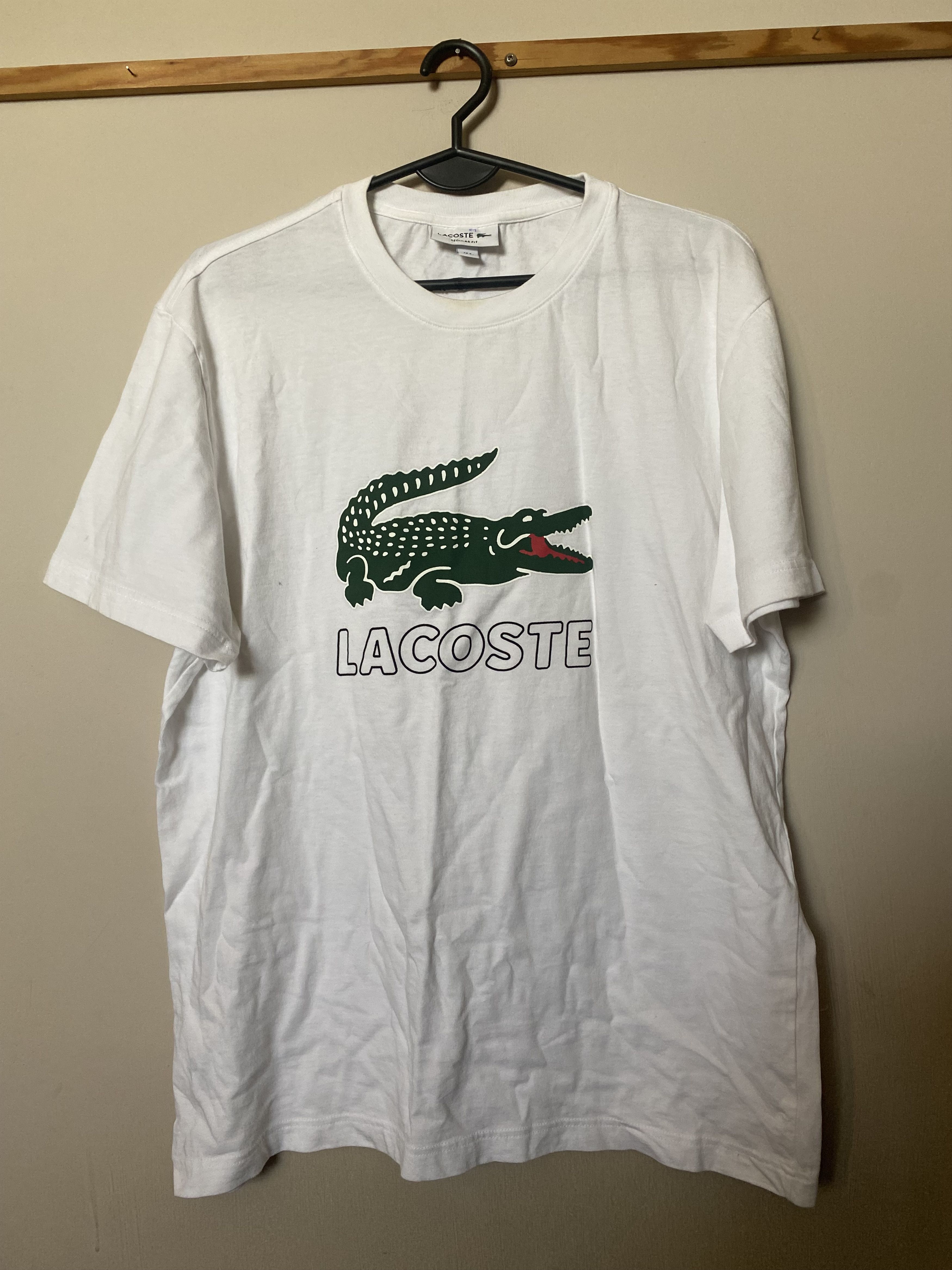 Lacoste LACOSTE T-shirt mens - XL - like new - UNIQUE Size US XL / EU 56 / 4 - 1 Thumbnail