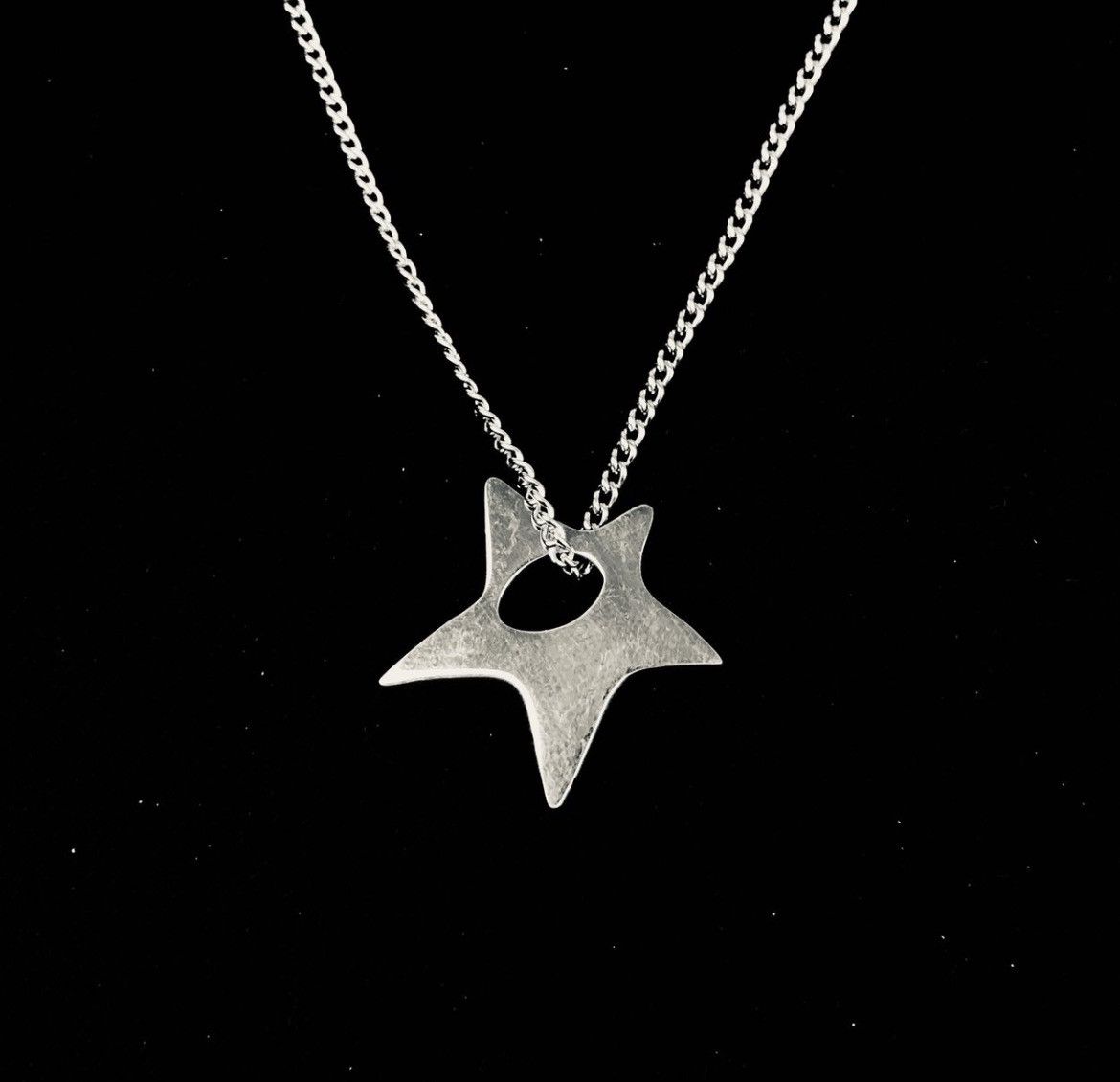 Jewelry Chain Star Necklace Y2K Pop Punk Grunge Size ONE SIZE - 2 Thumbnail