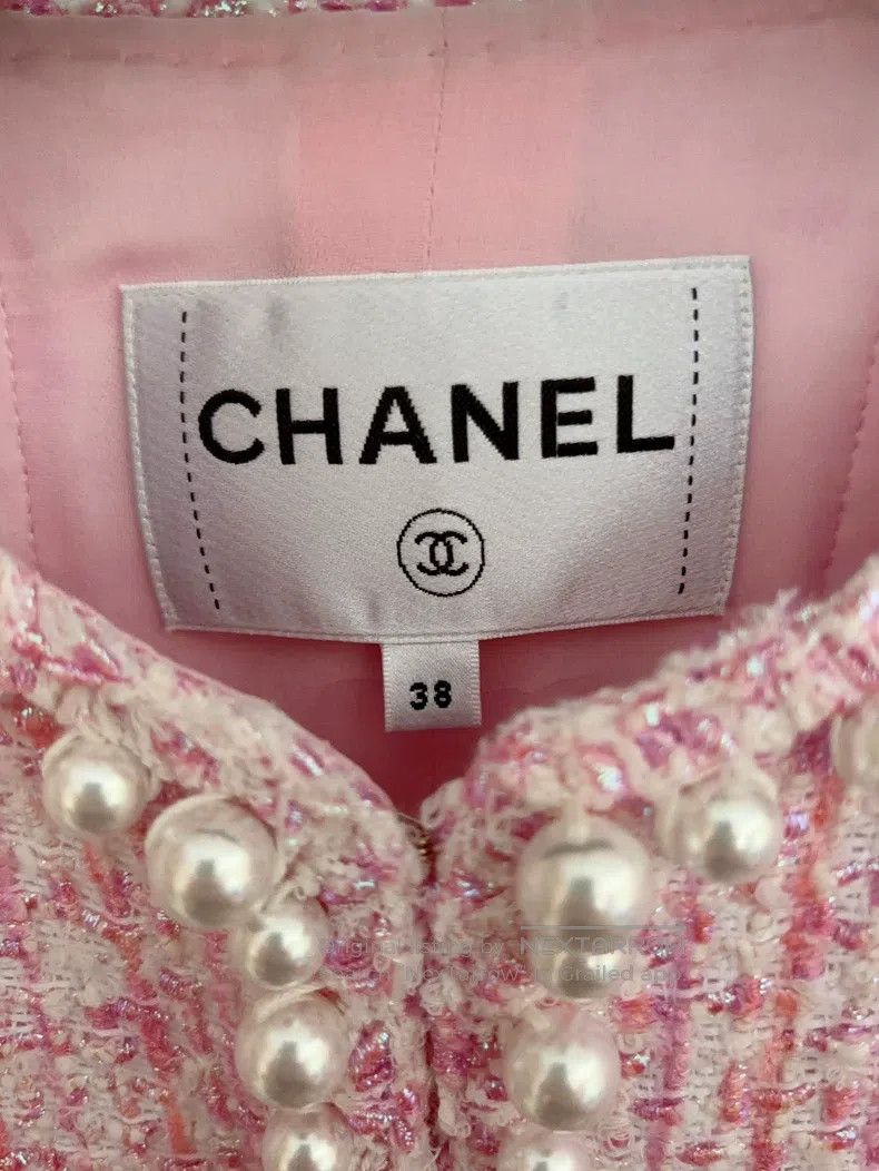 Chanel Chanel 25p pearl pink jacket Size XS / US 0-2 / IT 36-38 - 5 Thumbnail
