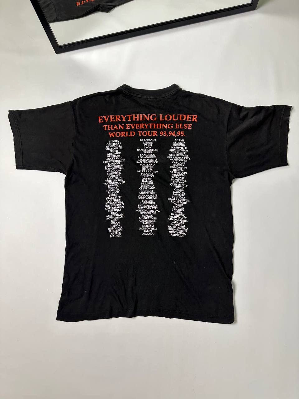 Band Tees × Vintage 🔥Vintage 1993 Meat Loaf World Tour T-Shirt Size US XL / EU 56 / 4 - 2 Thumbnail