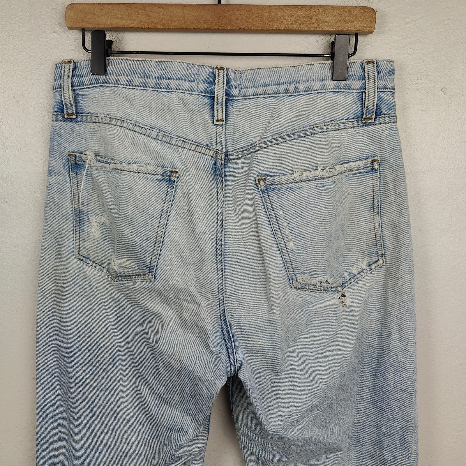 Frame Frame Le Jane Crop Jeans Womens 28 Light Wash Size 28" / US 6 / IT 42 - 6 Thumbnail