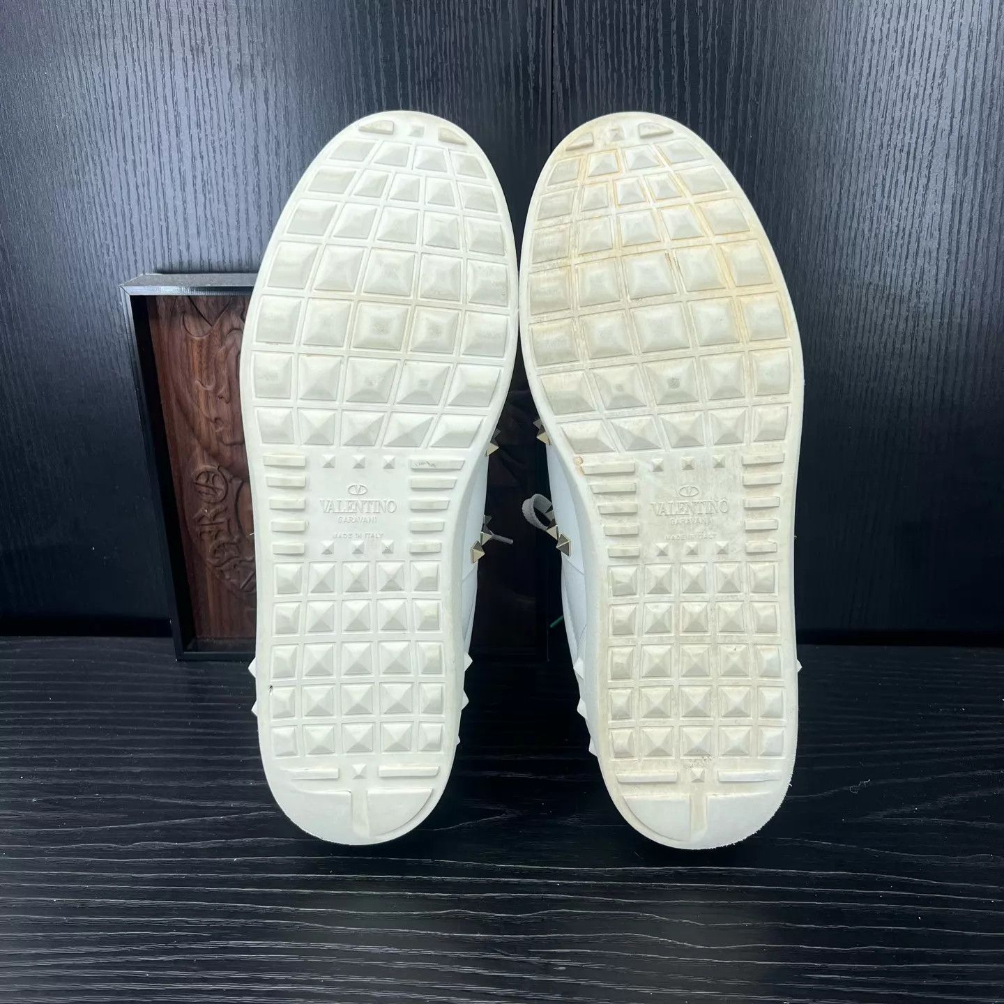 Valentino Valentino Rockstud White Studs 43 New Size US 10 / EU 43 - 5 Thumbnail